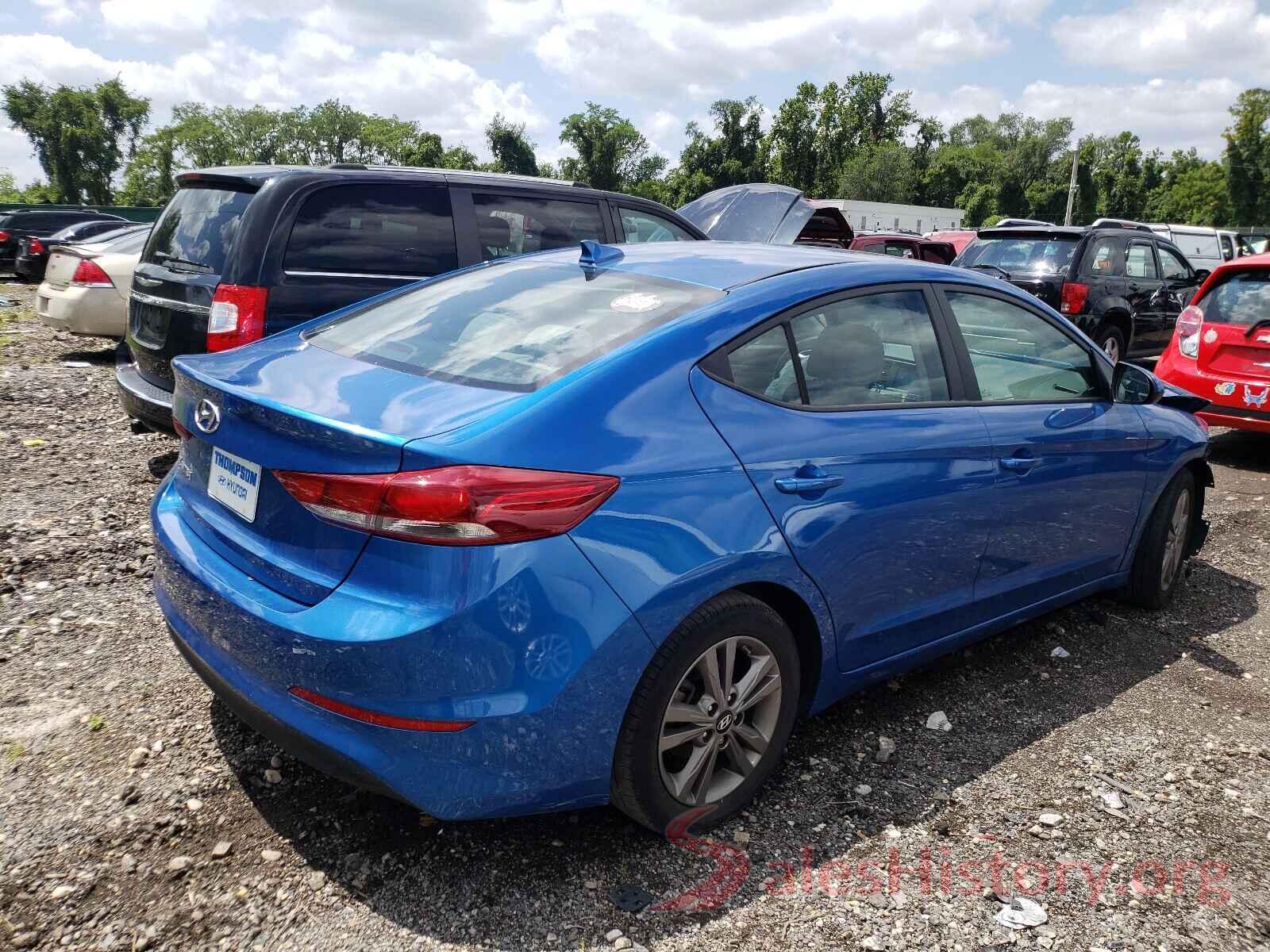 5NPD84LF1JH314407 2018 HYUNDAI ELANTRA