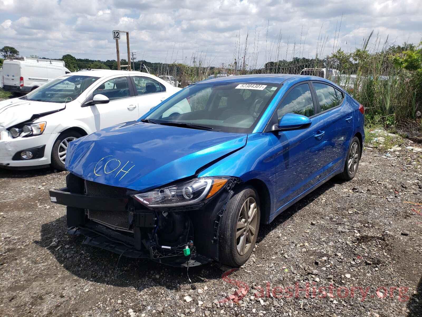 5NPD84LF1JH314407 2018 HYUNDAI ELANTRA