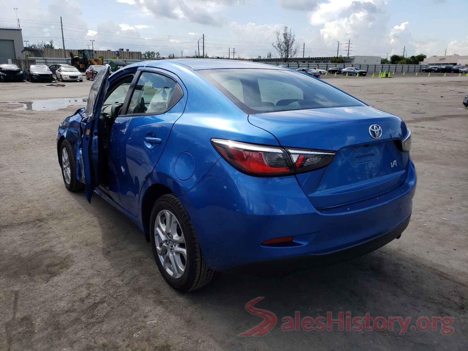 3MYDLBYVXJY332525 2018 TOYOTA YARIS