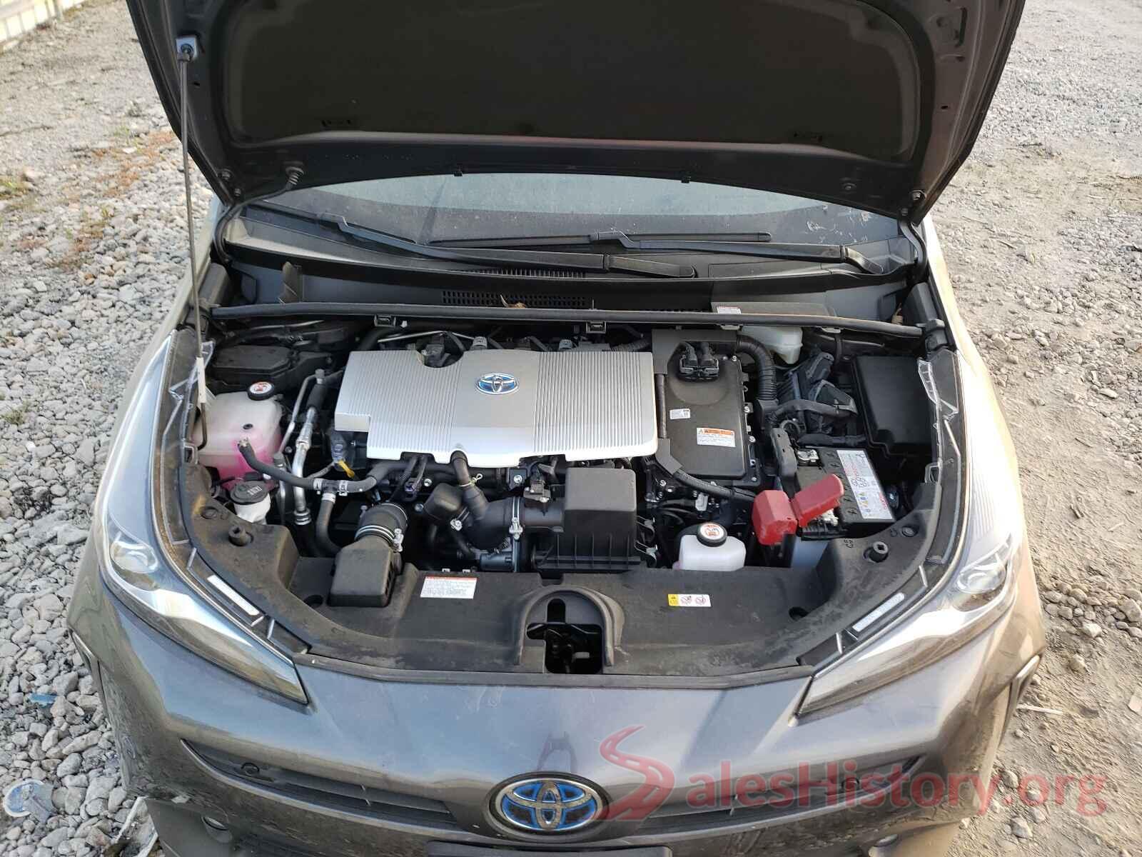 JTDL9RFU3L3020456 2020 TOYOTA PRIUS