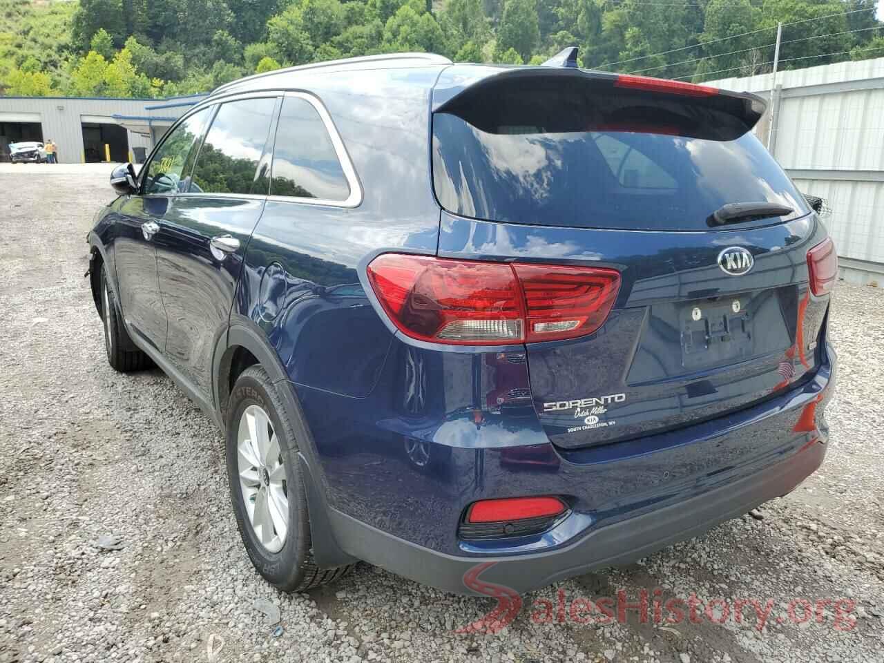 5XYPGDA37KG537780 2019 KIA SORENTO