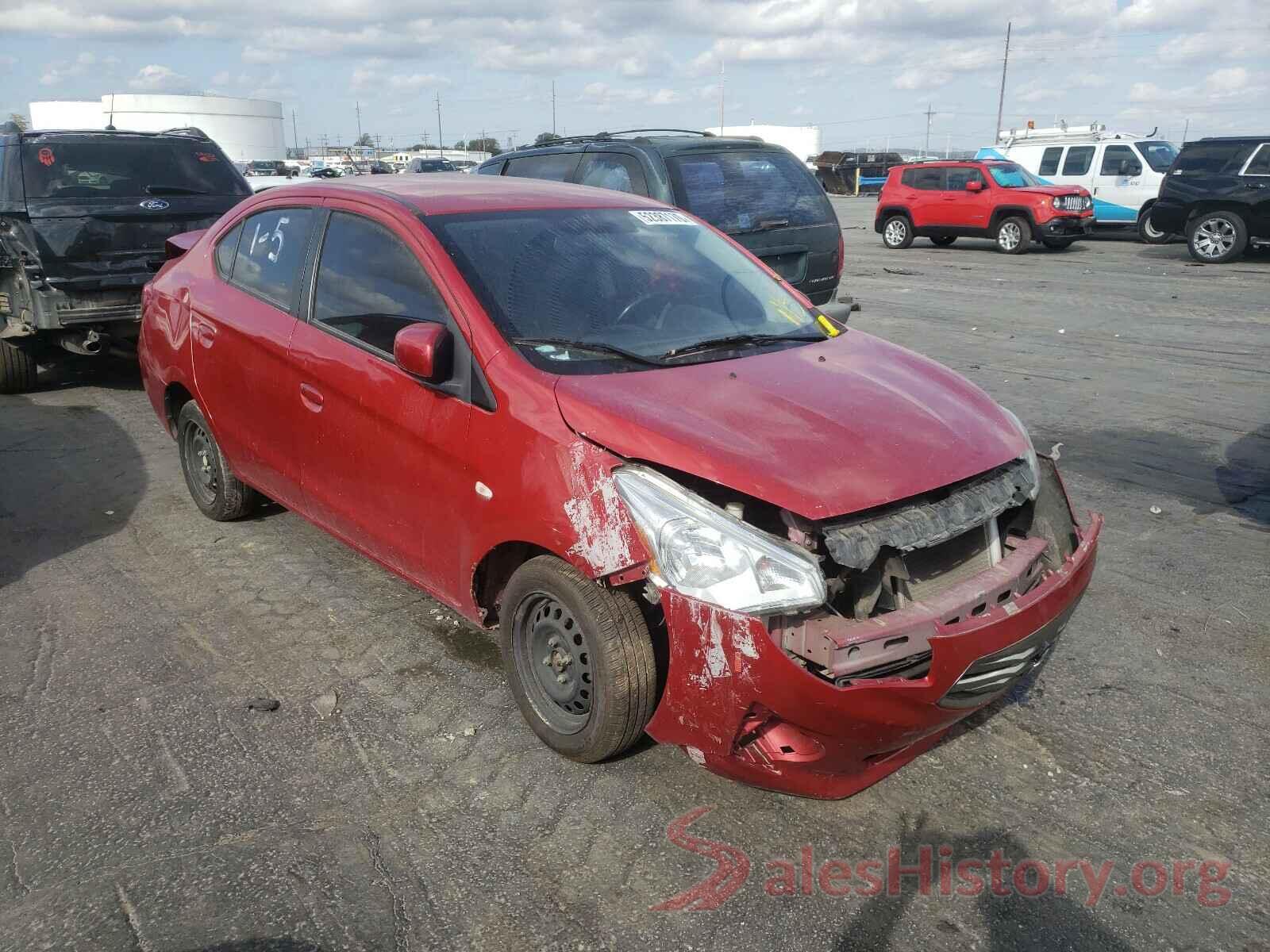 ML32F3FJ4HH000267 2017 MITSUBISHI MIRAGE