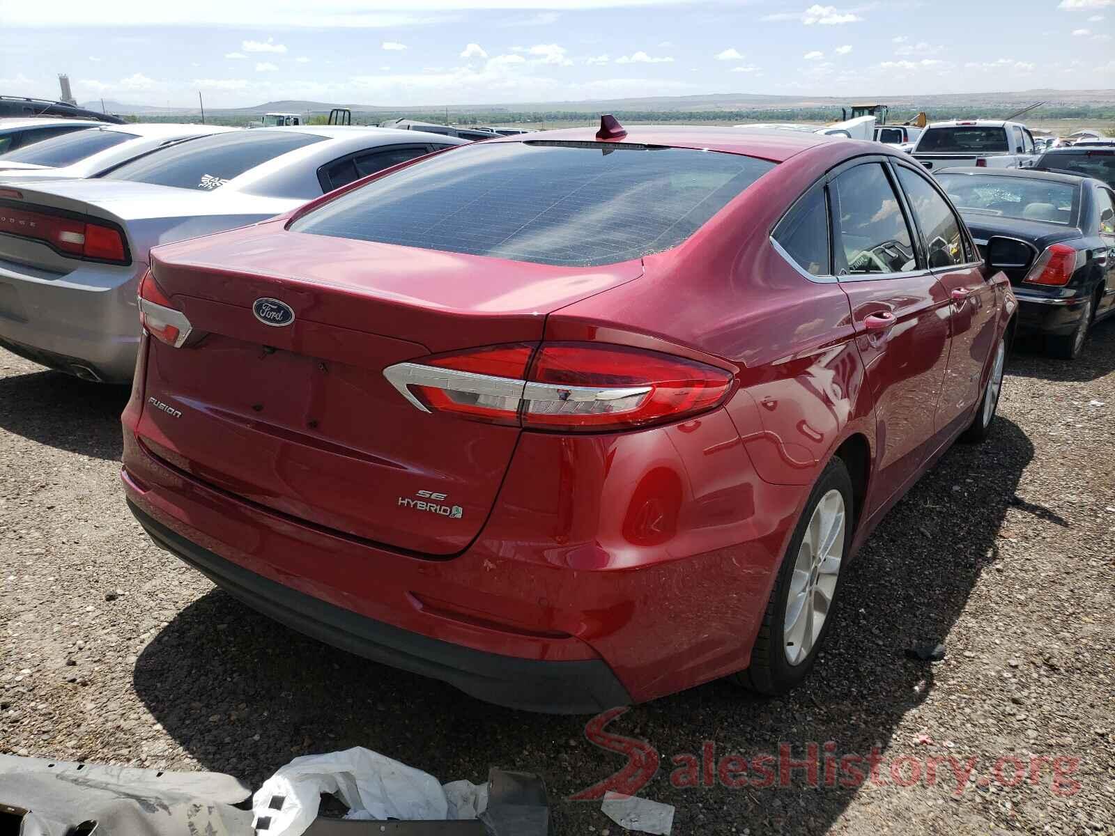 3FA6P0LU4KR242688 2019 FORD FUSION