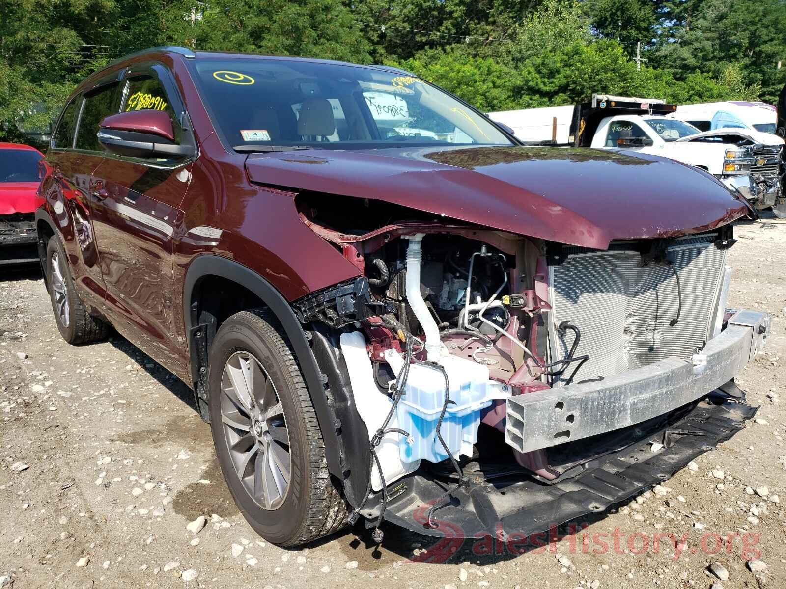 5TDJZRFH0JS840810 2018 TOYOTA HIGHLANDER