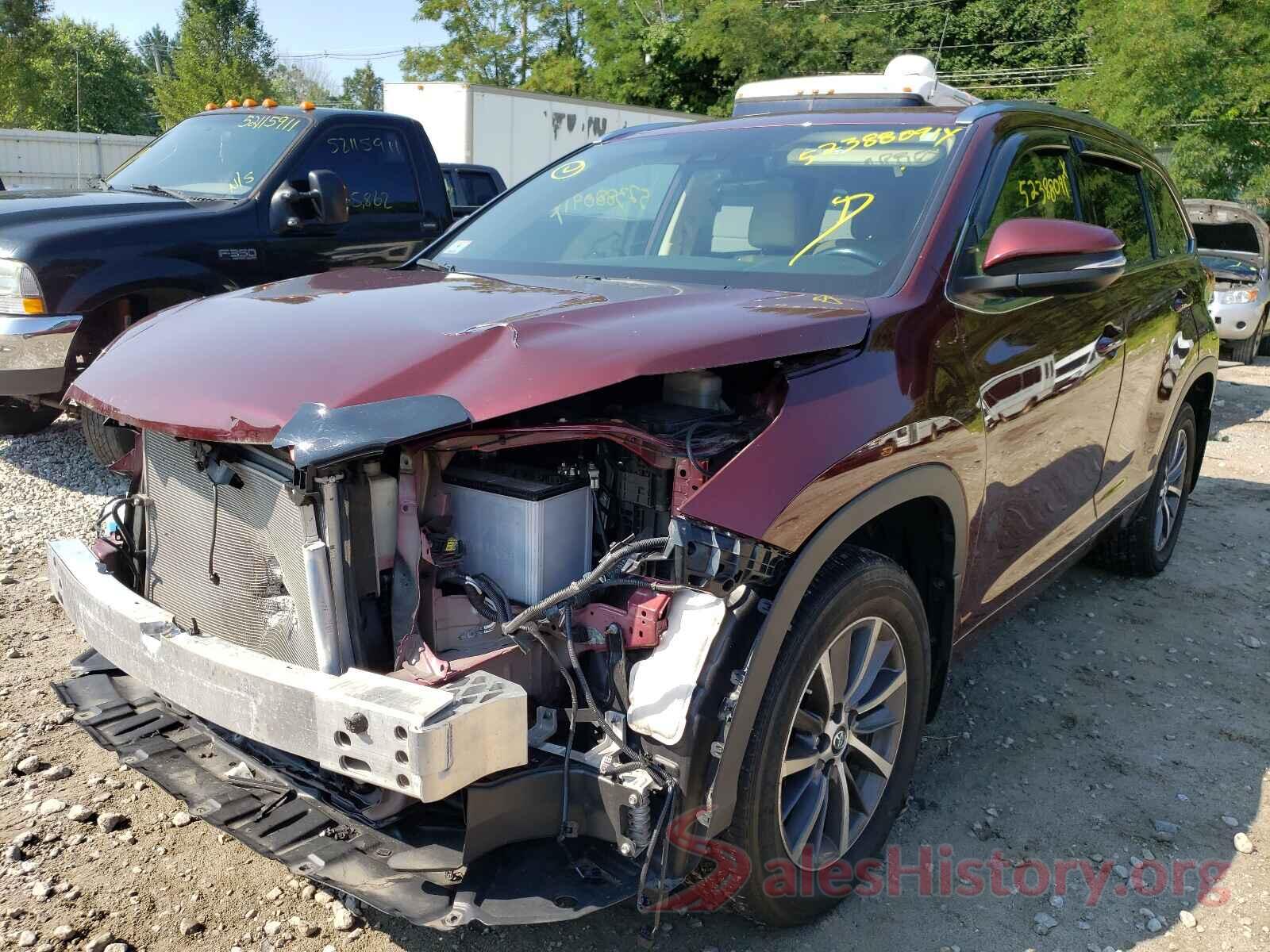 5TDJZRFH0JS840810 2018 TOYOTA HIGHLANDER