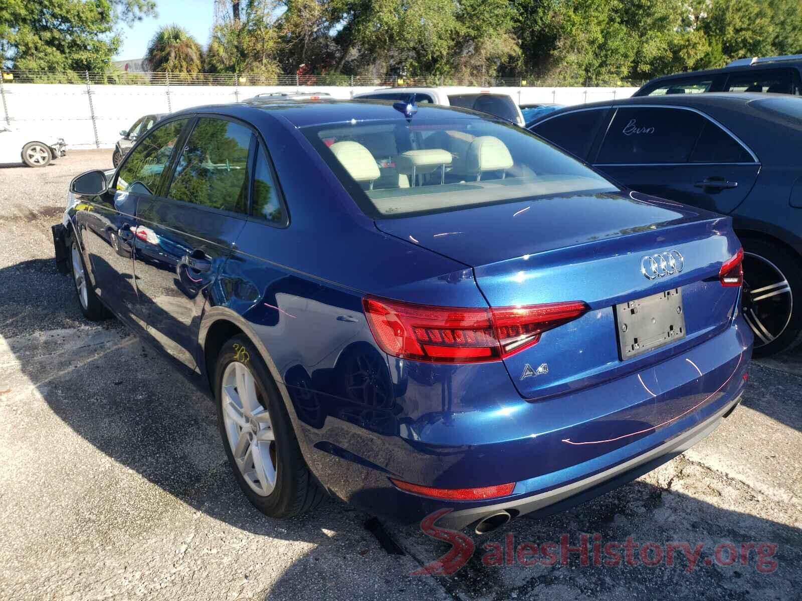 WAUGNAF49HN056742 2017 AUDI A4