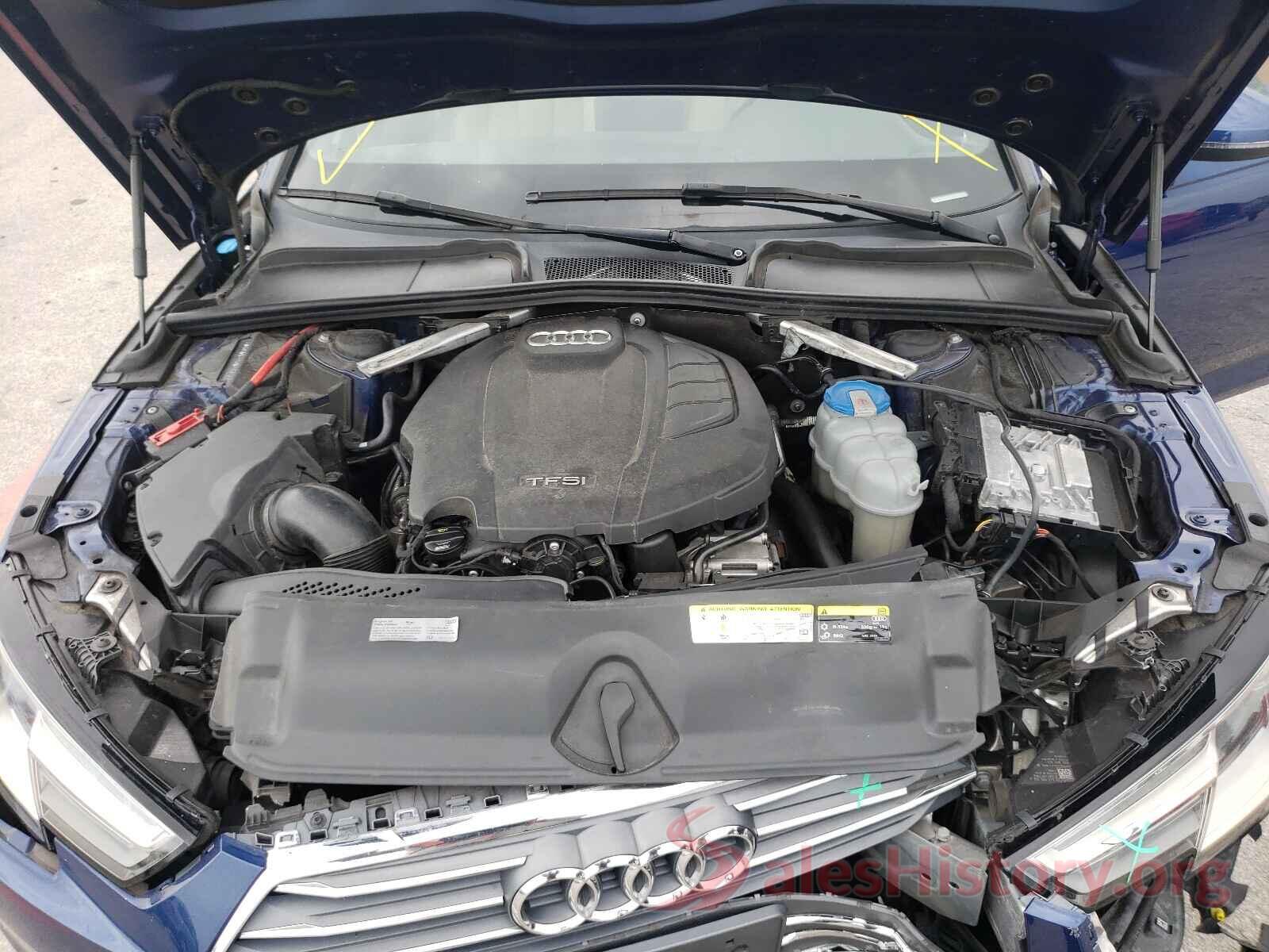 WAUGNAF49HN056742 2017 AUDI A4