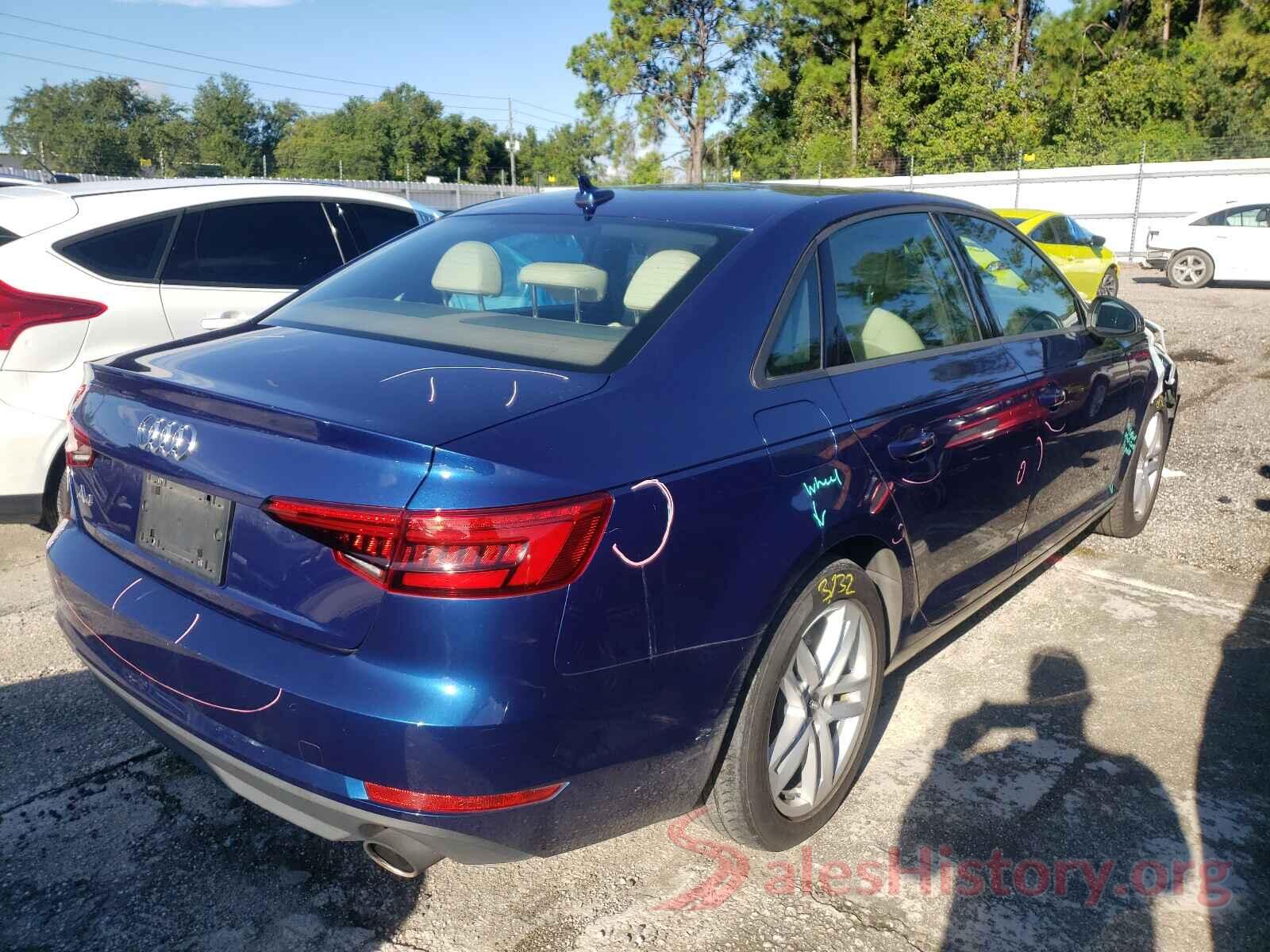 WAUGNAF49HN056742 2017 AUDI A4