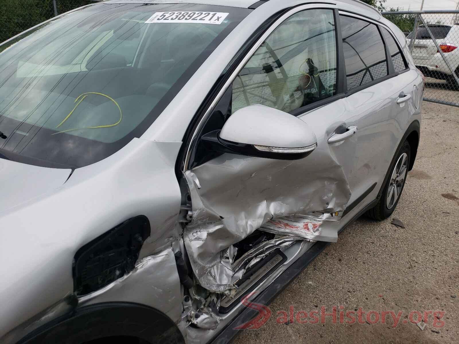 KNDCC3LD2K5328546 2019 KIA NIRO