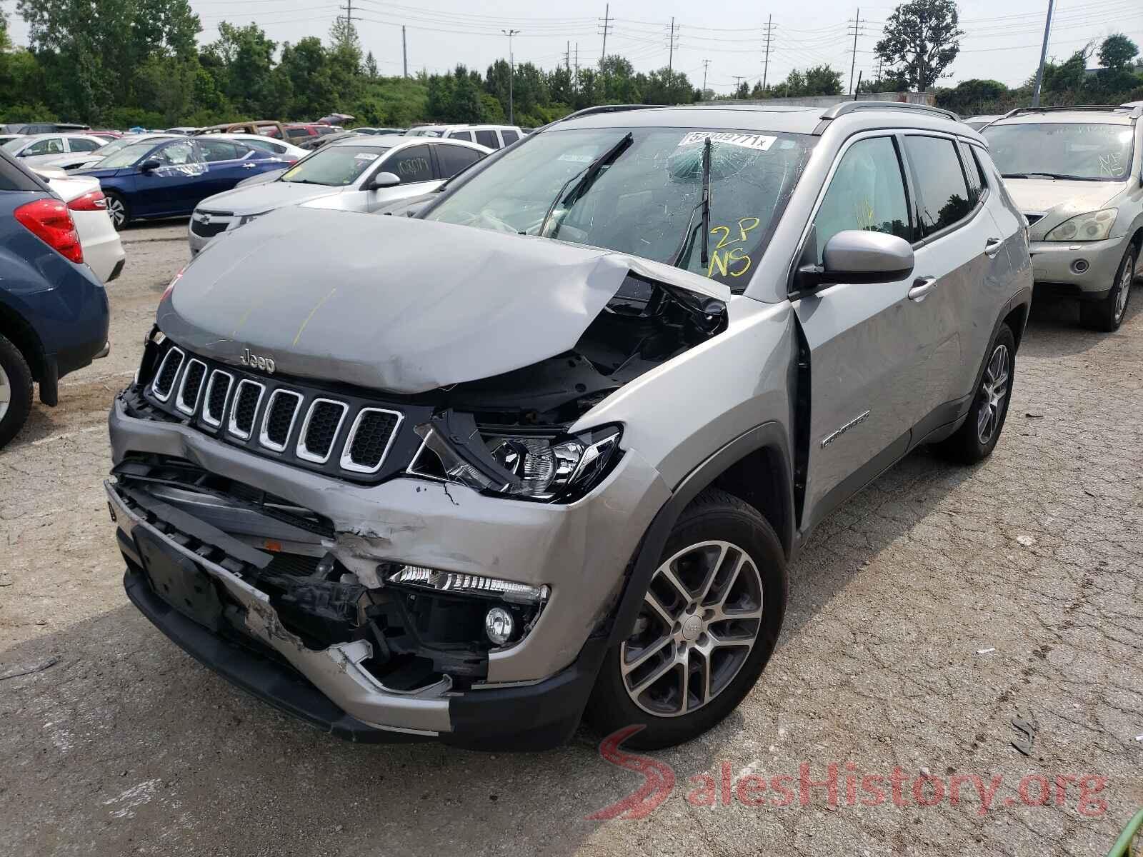 3C4NJCBB3LT147634 2020 JEEP COMPASS