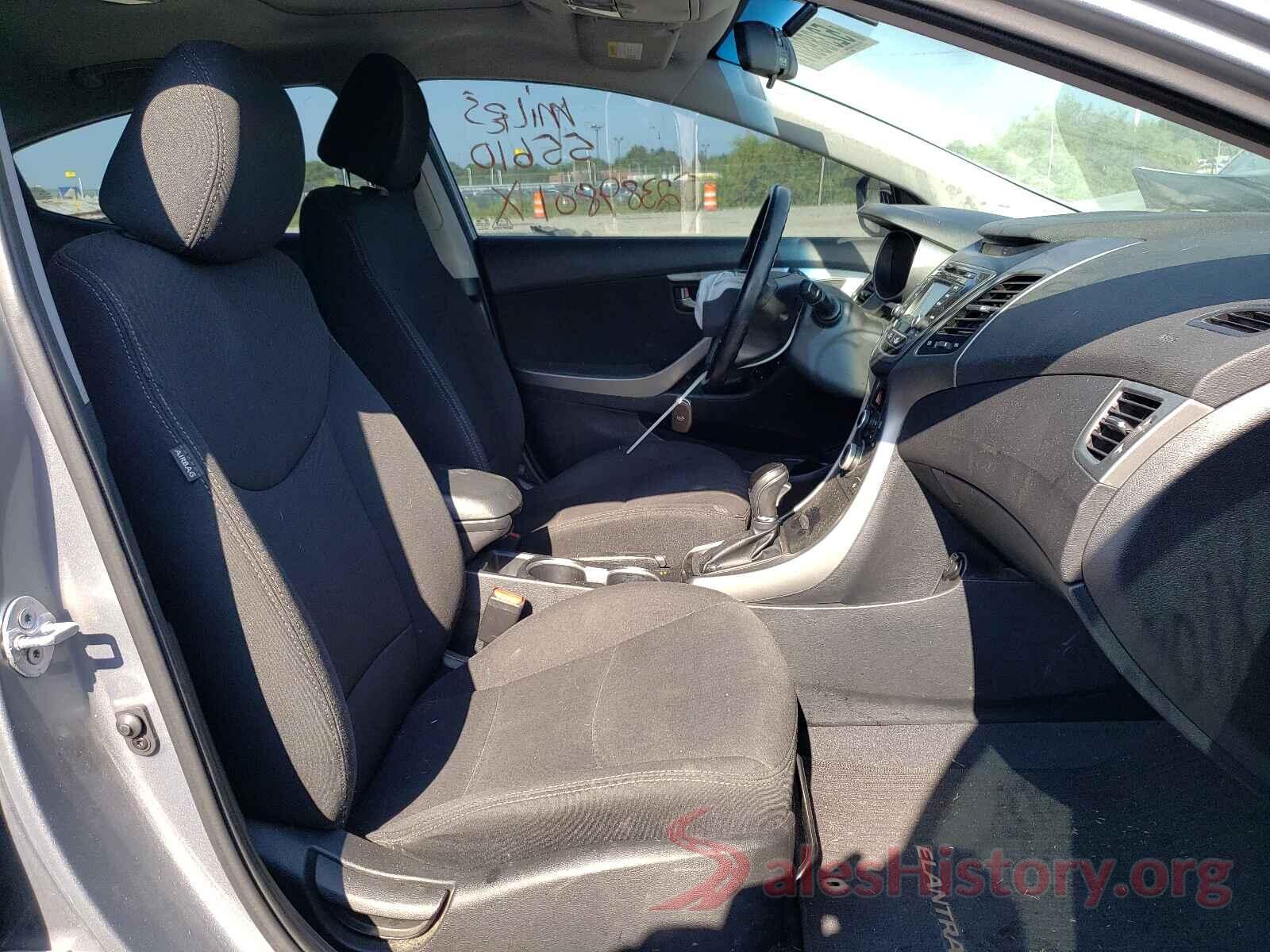 5NPDH4AE4GH689159 2016 HYUNDAI ELANTRA