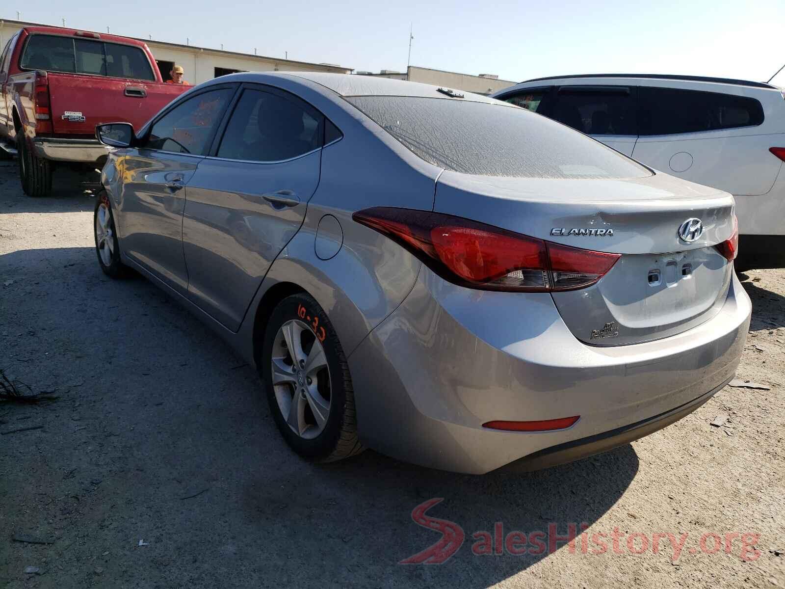 5NPDH4AE4GH689159 2016 HYUNDAI ELANTRA