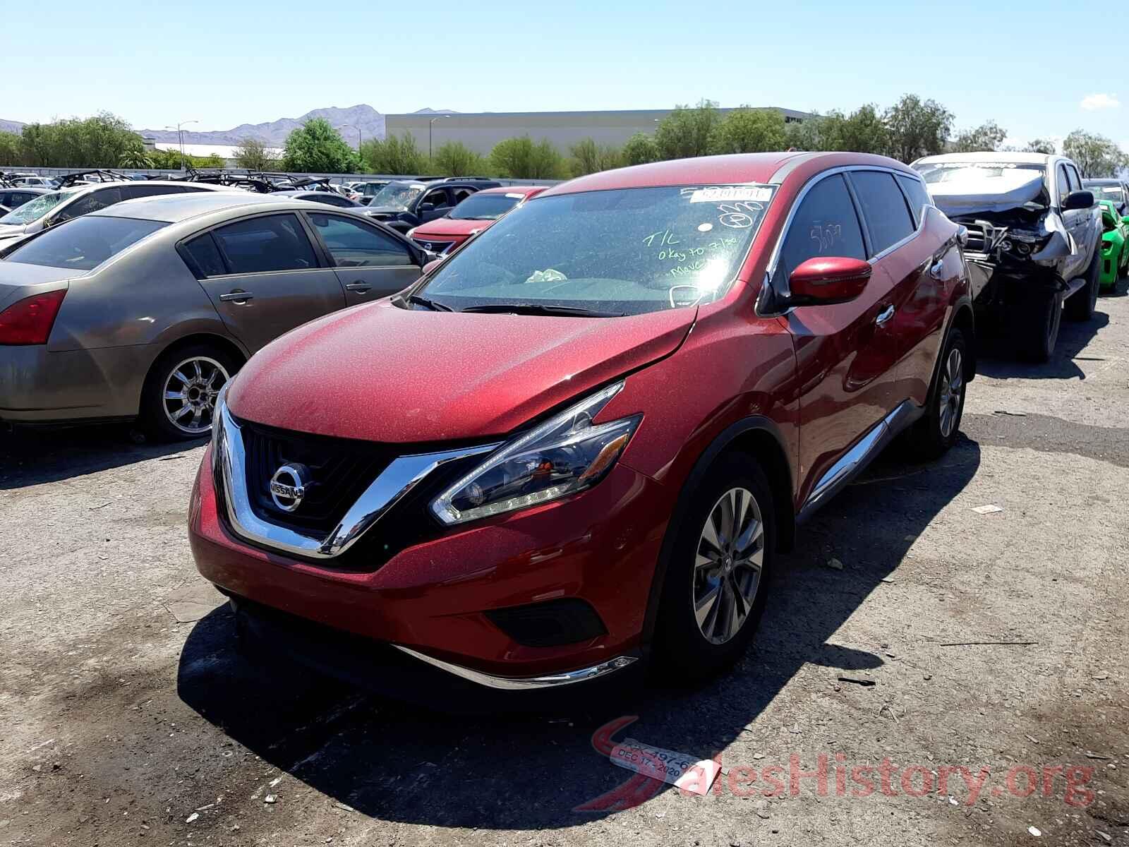 5N1AZ2MG2JN109038 2018 NISSAN MURANO