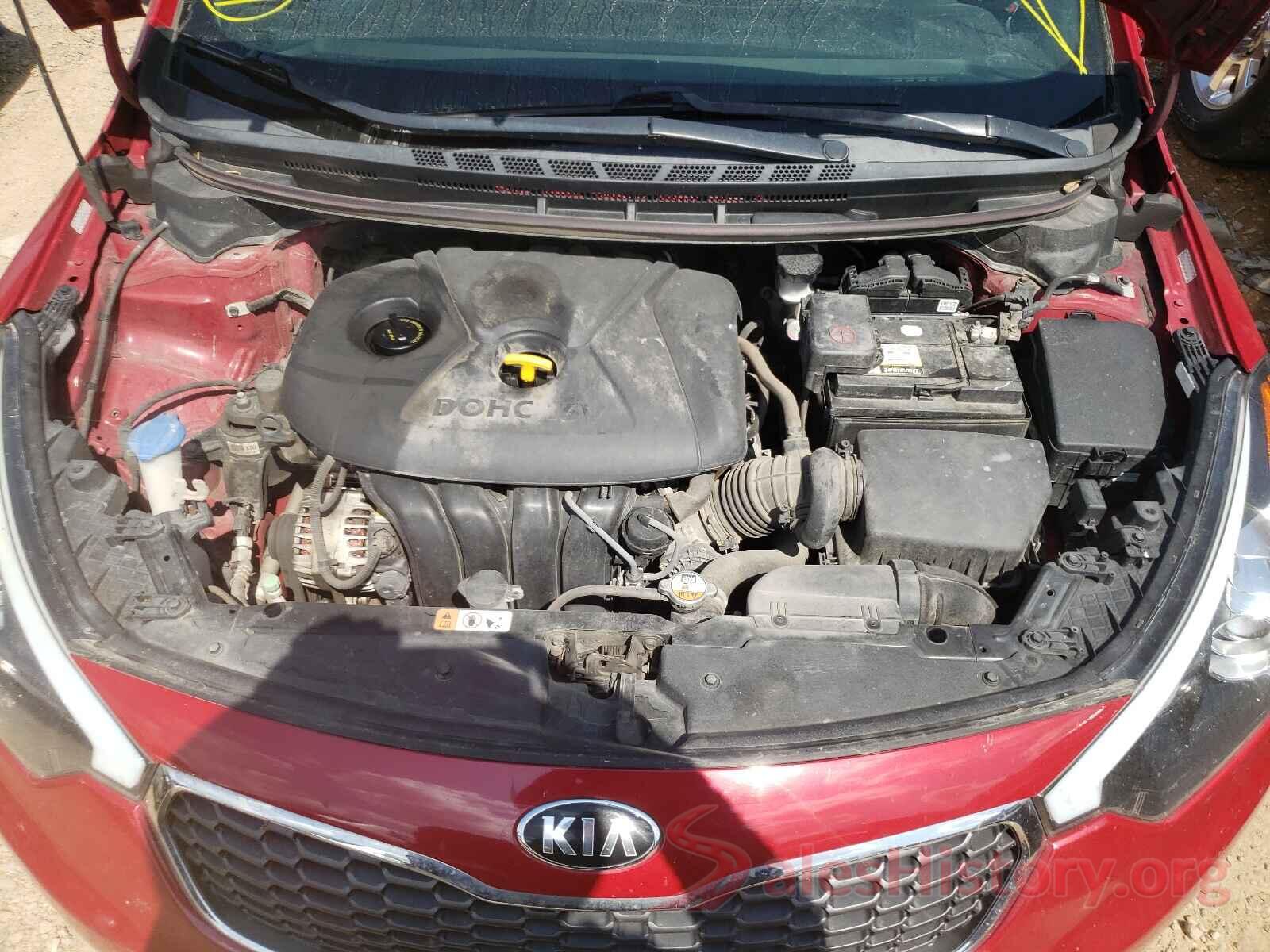 KNAFX4A67G5488888 2016 KIA FORTE