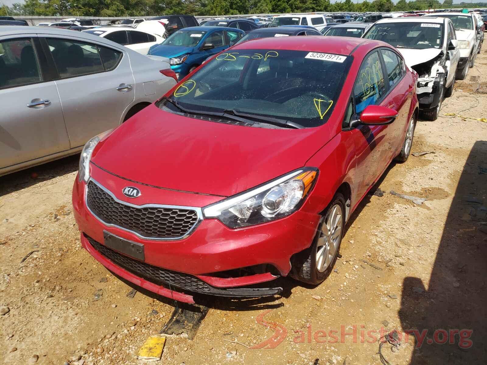 KNAFX4A67G5488888 2016 KIA FORTE