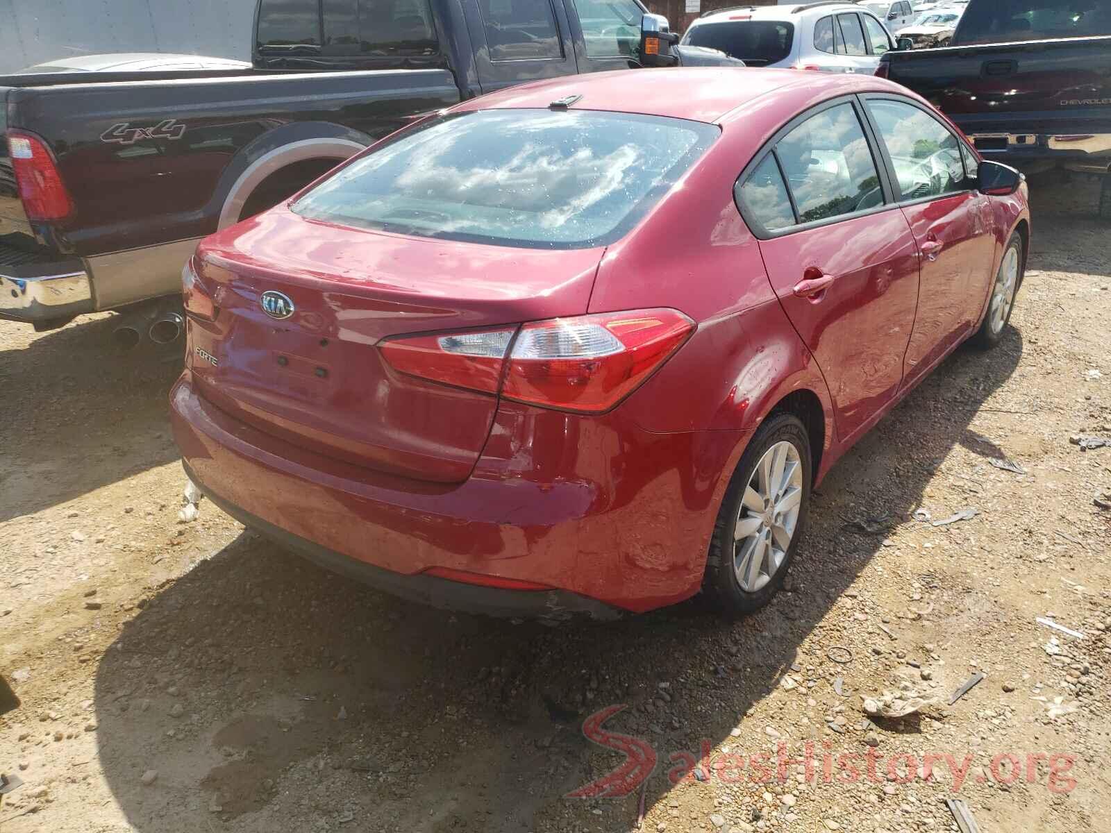 KNAFX4A67G5488888 2016 KIA FORTE