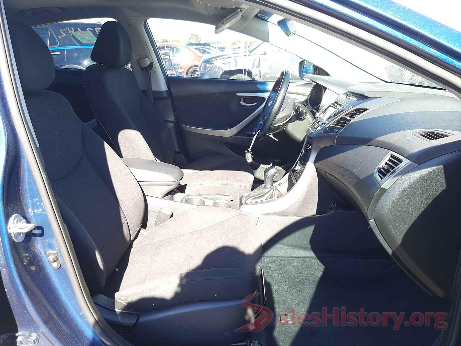 KMHDH4AE9GU567009 2016 HYUNDAI ELANTRA