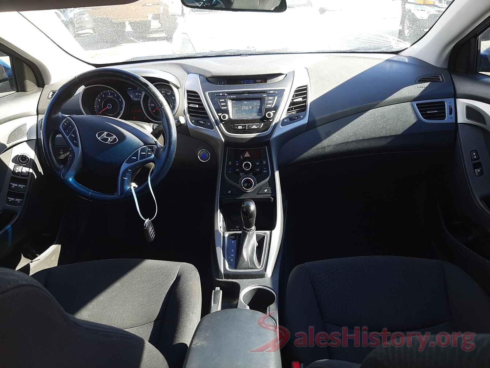 KMHDH4AE9GU567009 2016 HYUNDAI ELANTRA