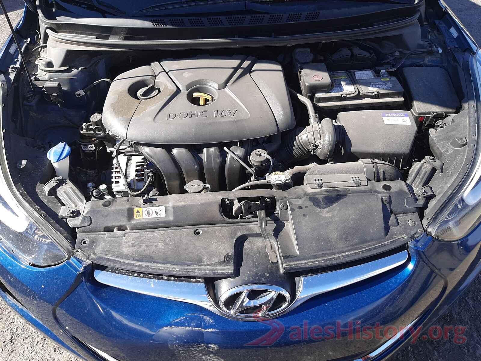 KMHDH4AE9GU567009 2016 HYUNDAI ELANTRA