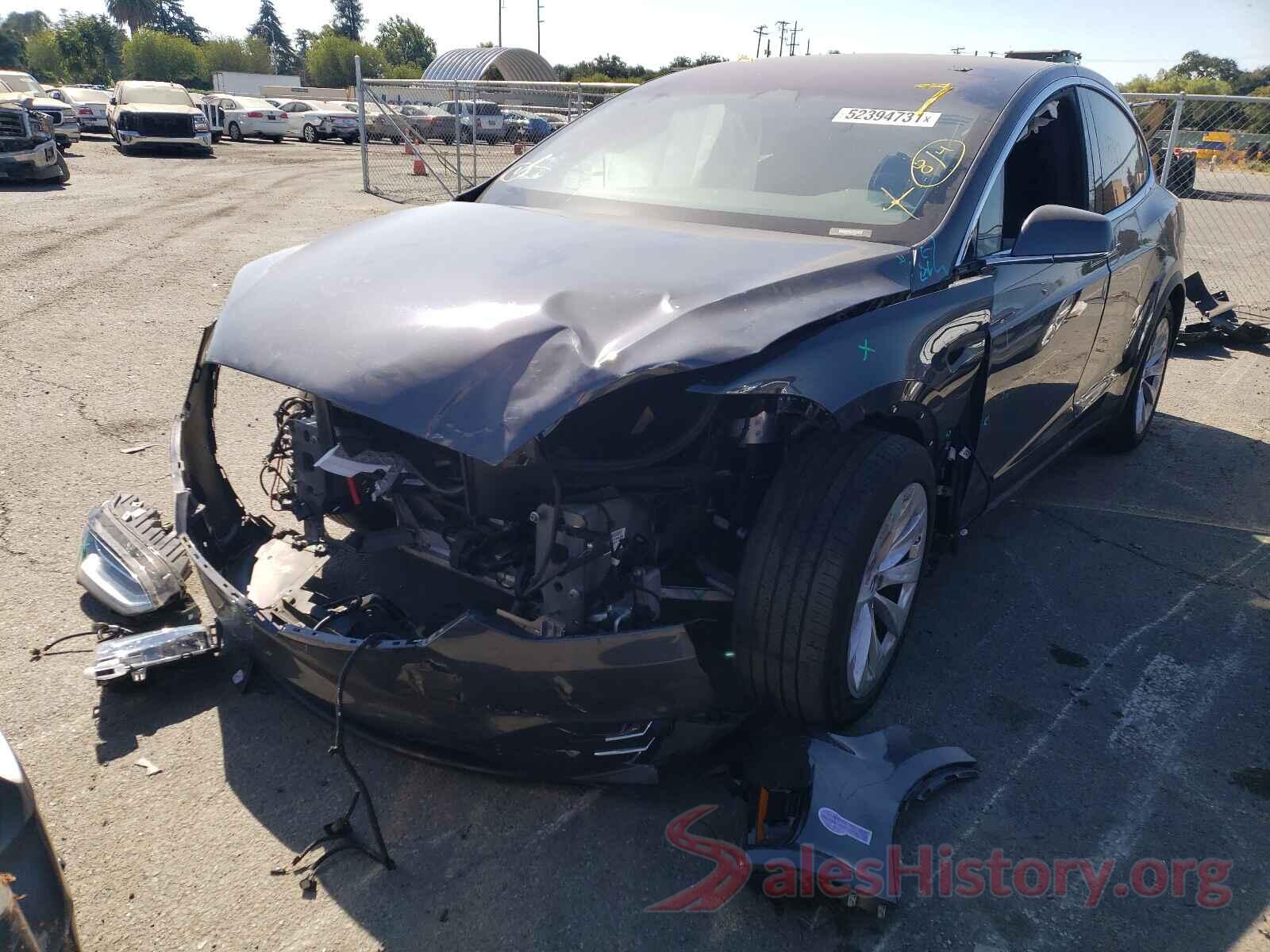 5YJXCBE20KF184596 2019 TESLA MODEL X