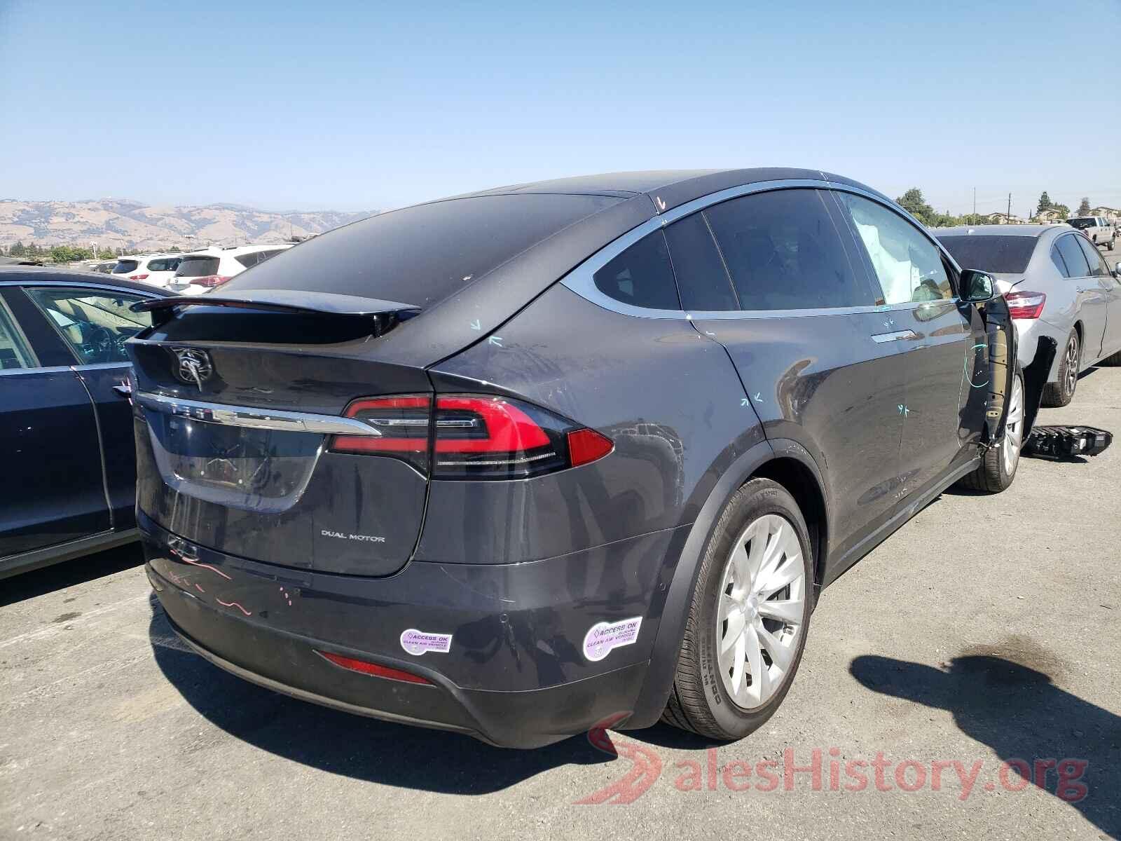 5YJXCBE20KF184596 2019 TESLA MODEL X