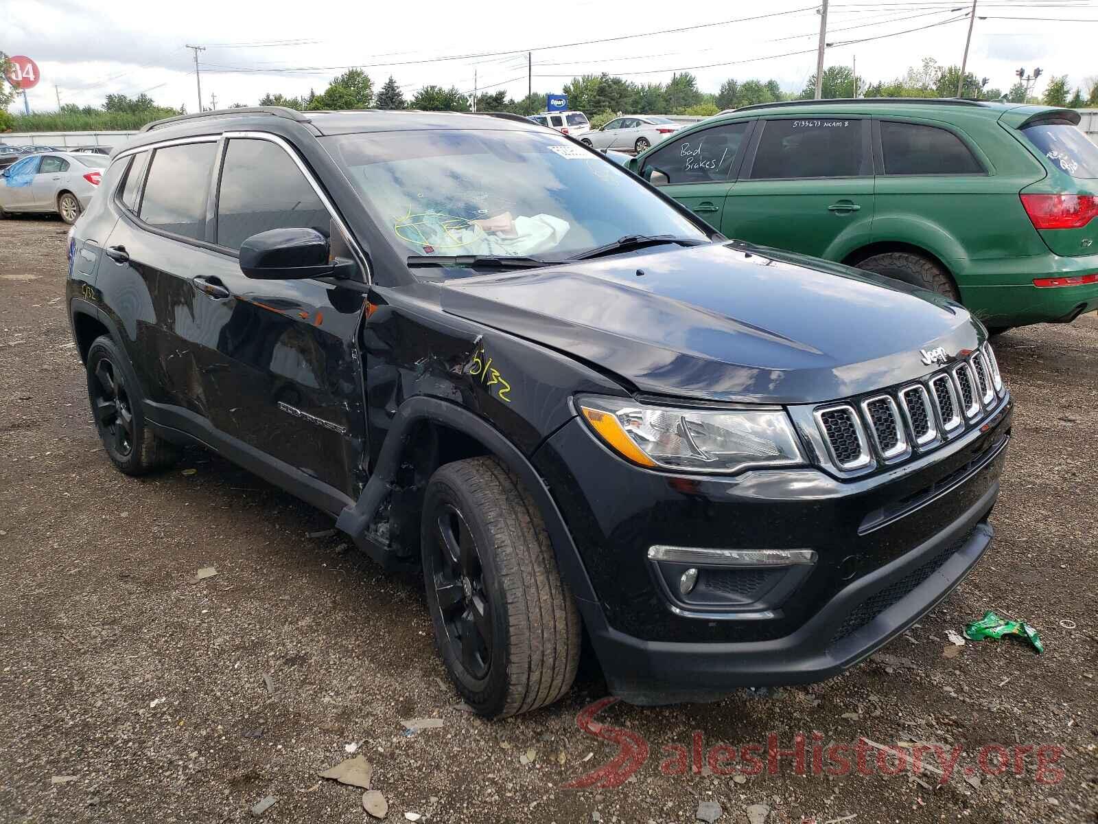 3C4NJDBB8JT231399 2018 JEEP COMPASS