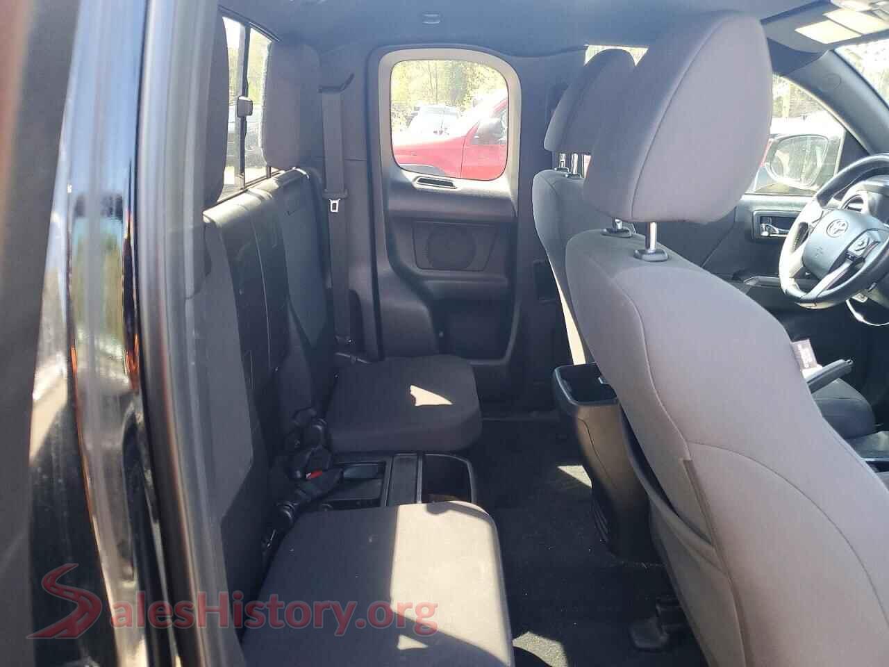 2017 TOYOTA TACOMA VIN 5TFSZ5AN2HX108080, odometer mileage