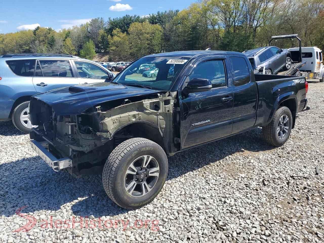 2017 TOYOTA TACOMA VIN 5TFSZ5AN2HX108080, auction photo
