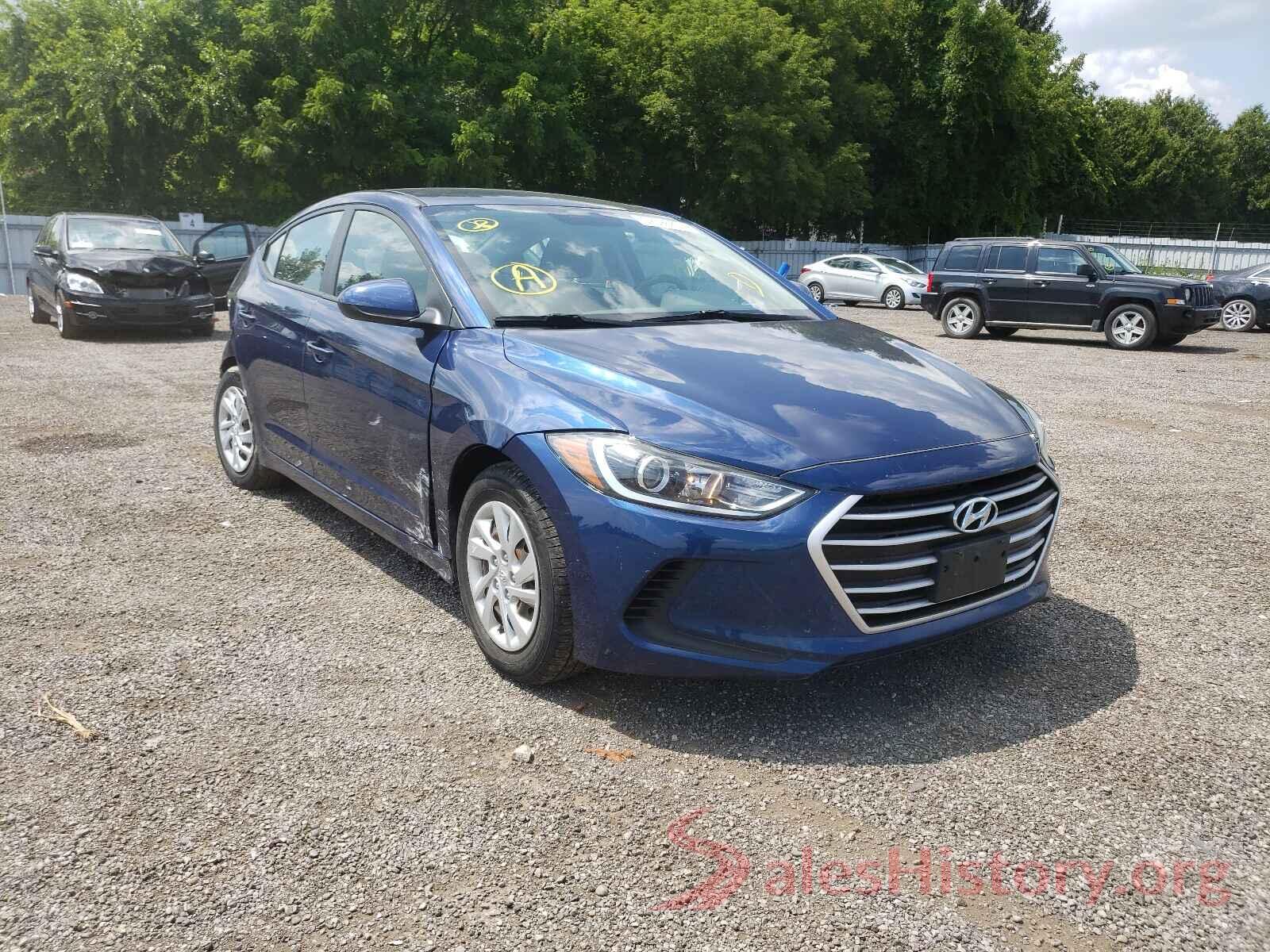 5NPD74LF6HH158359 2017 HYUNDAI ELANTRA