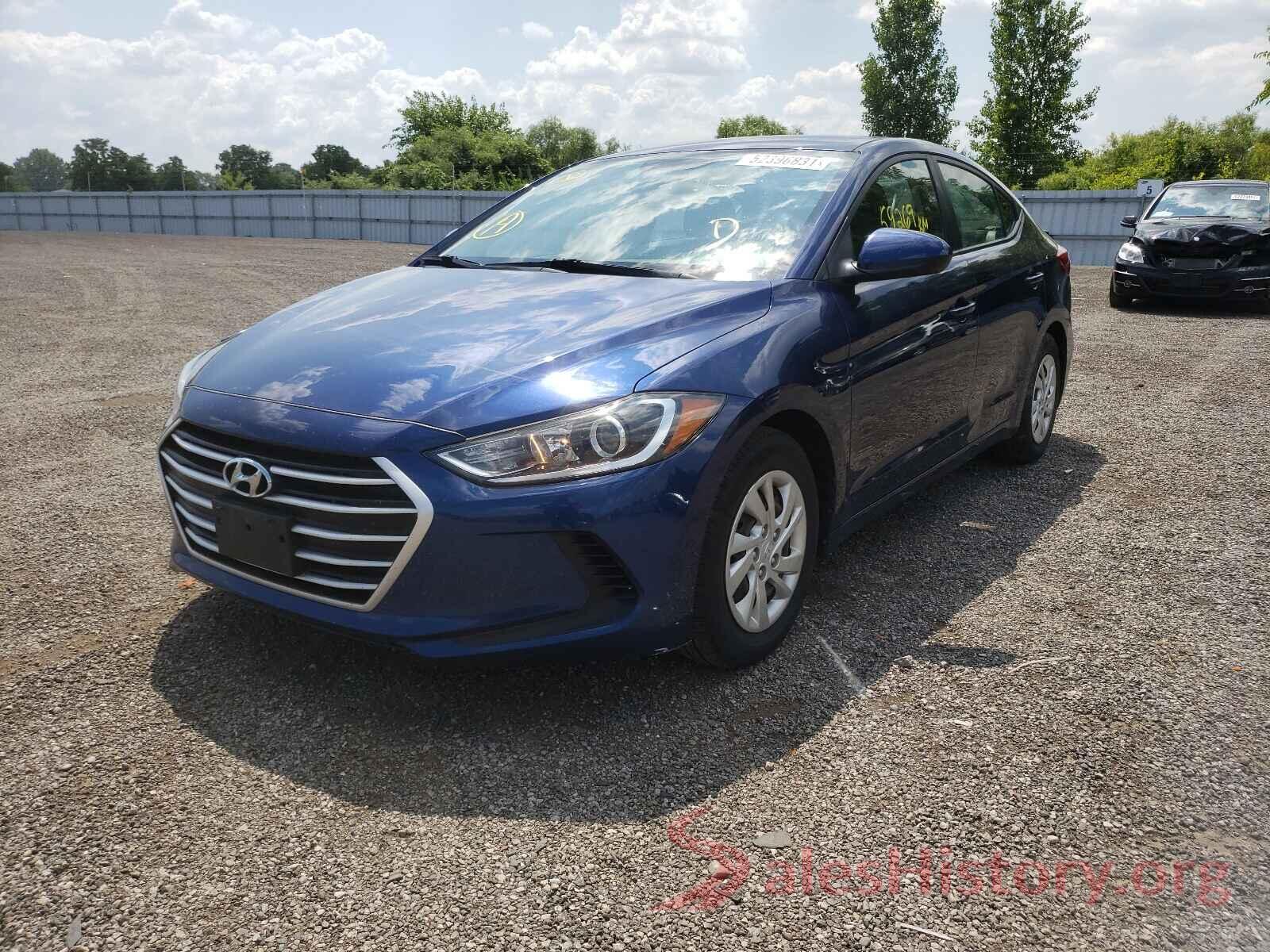 5NPD74LF6HH158359 2017 HYUNDAI ELANTRA