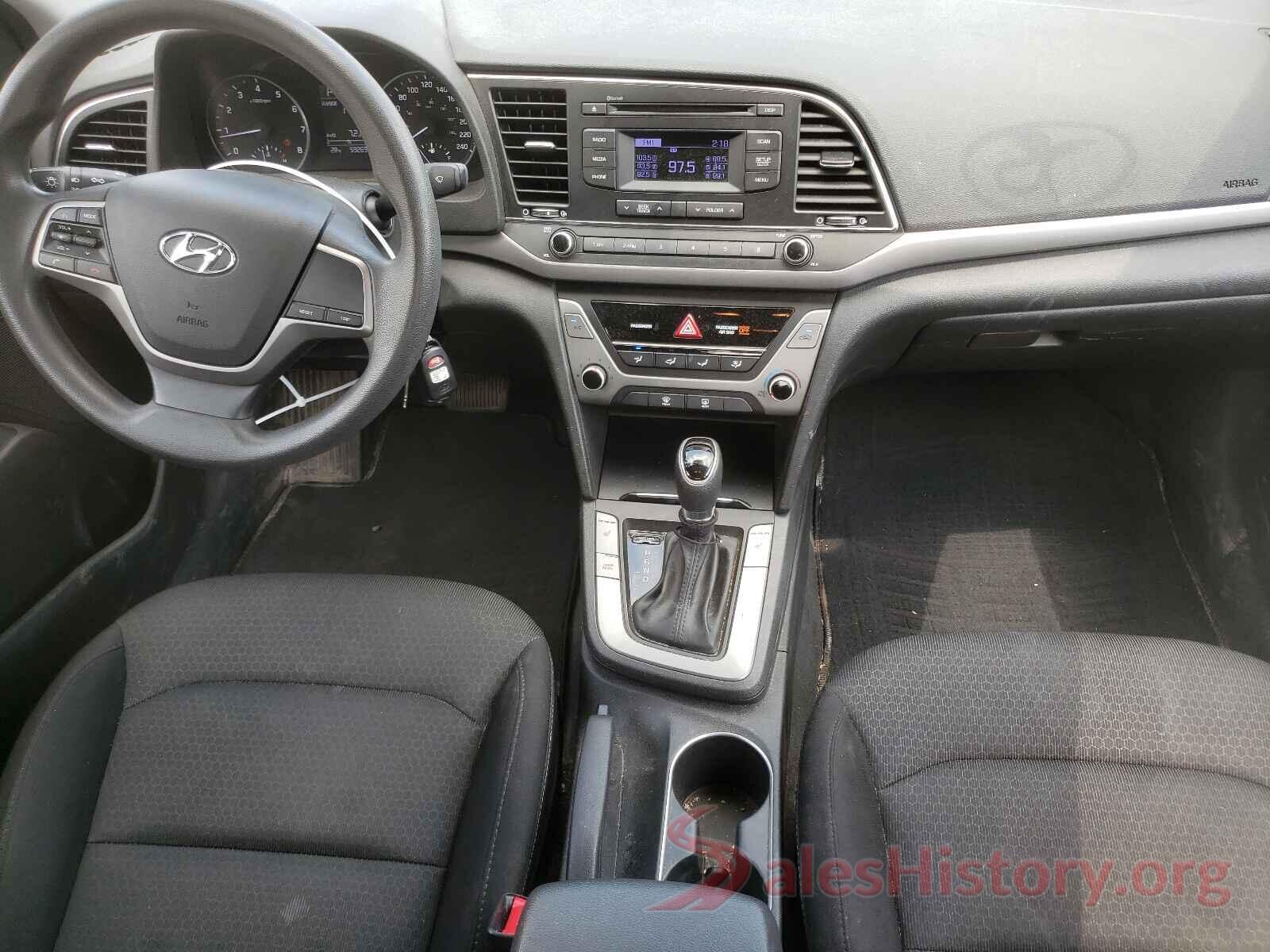 5NPD74LF6HH158359 2017 HYUNDAI ELANTRA