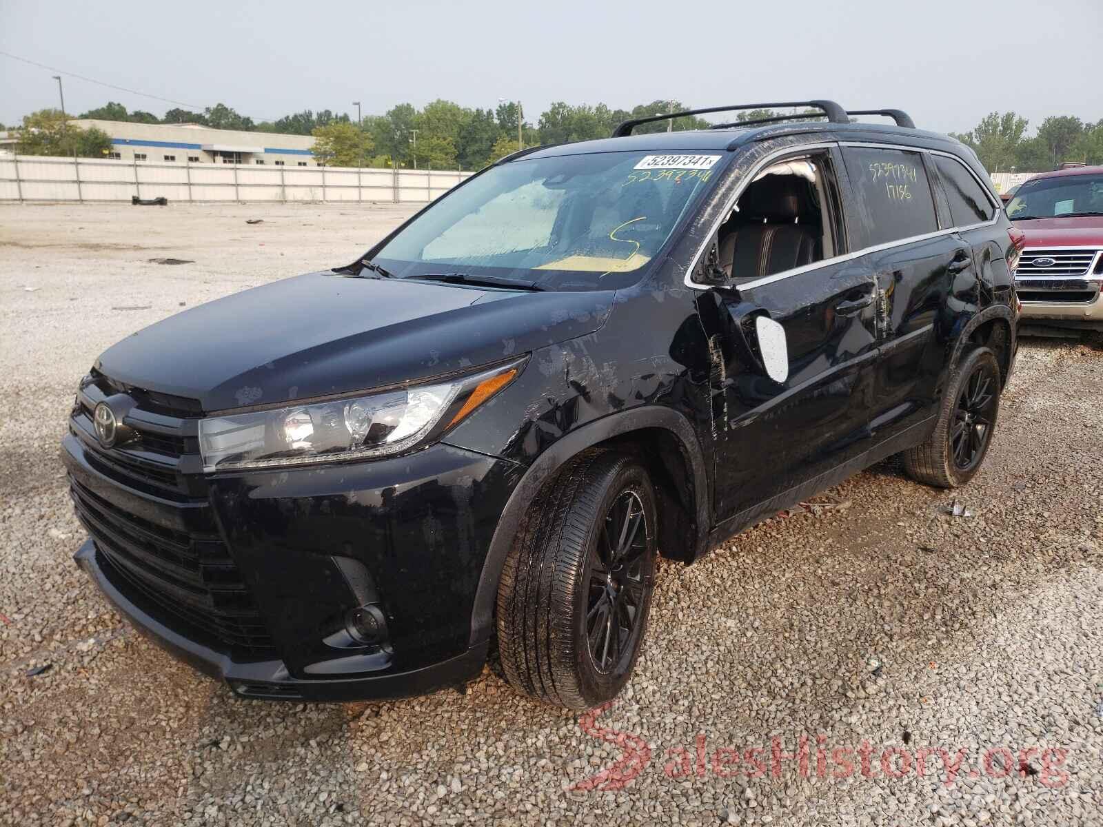 5TDKZRFH0KS564618 2019 TOYOTA HIGHLANDER