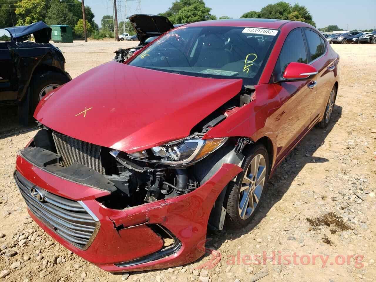 KMHD84LF5HU119860 2017 HYUNDAI ELANTRA