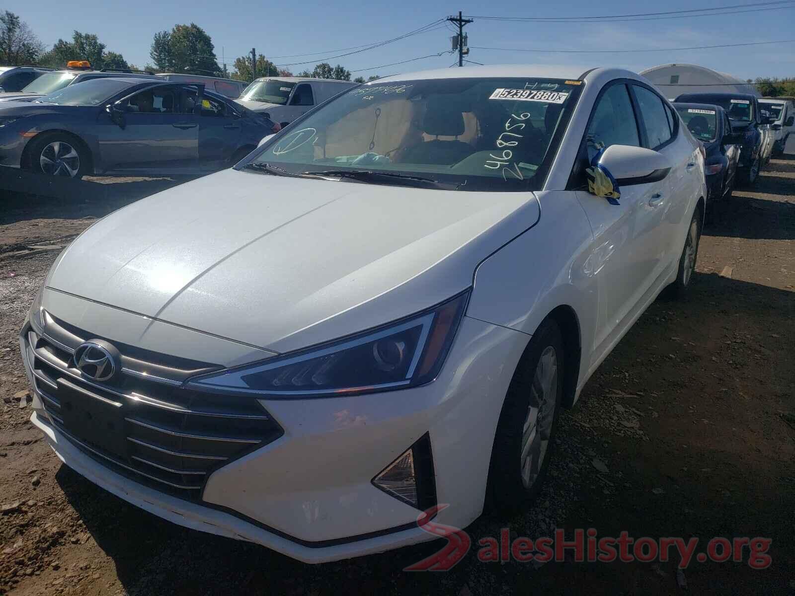 5NPD84LF4KH468756 2019 HYUNDAI ELANTRA