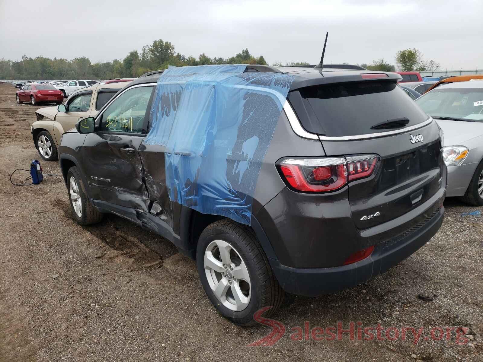 3C4NJDBB0JT434822 2018 JEEP COMPASS