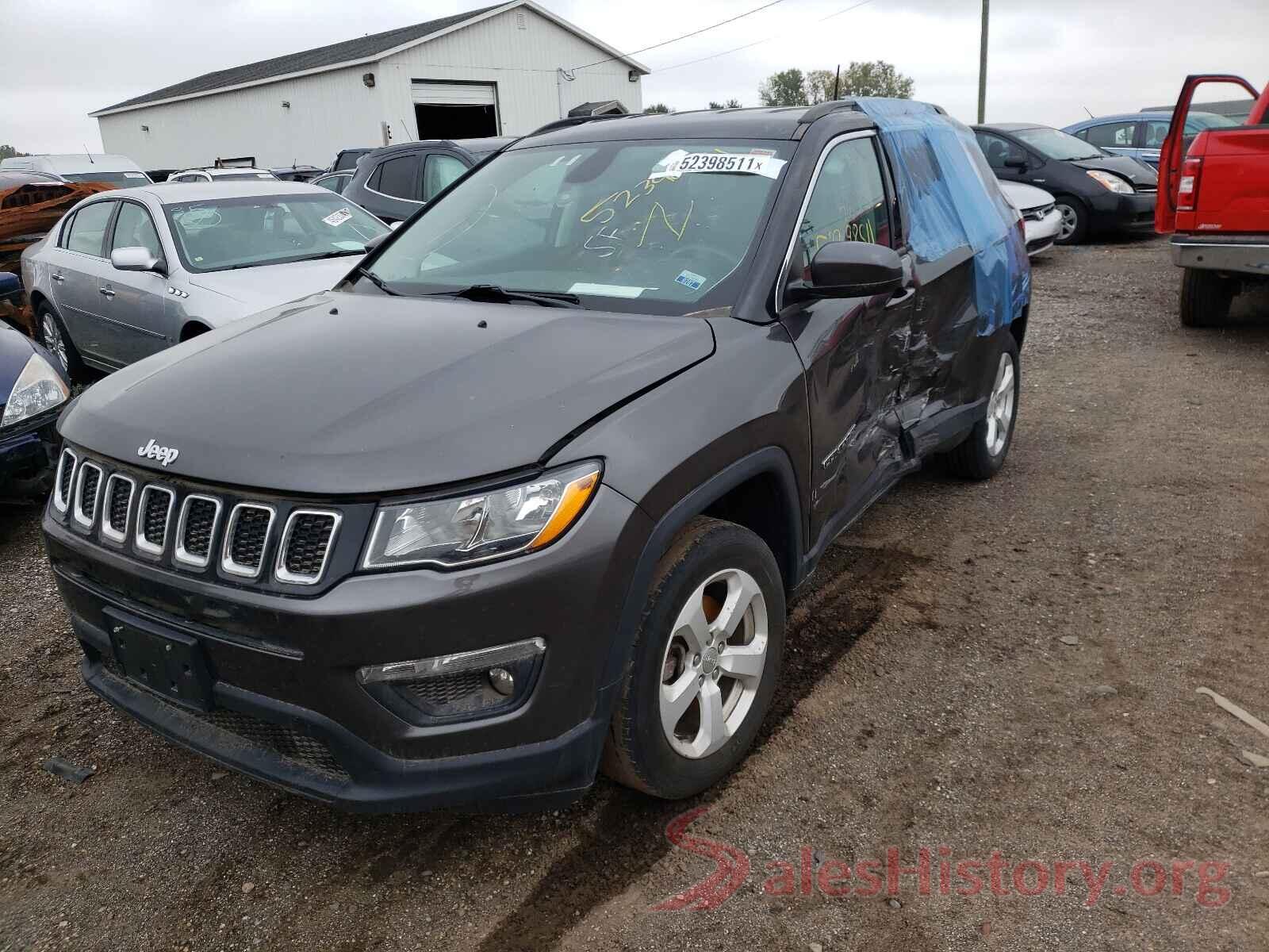 3C4NJDBB0JT434822 2018 JEEP COMPASS