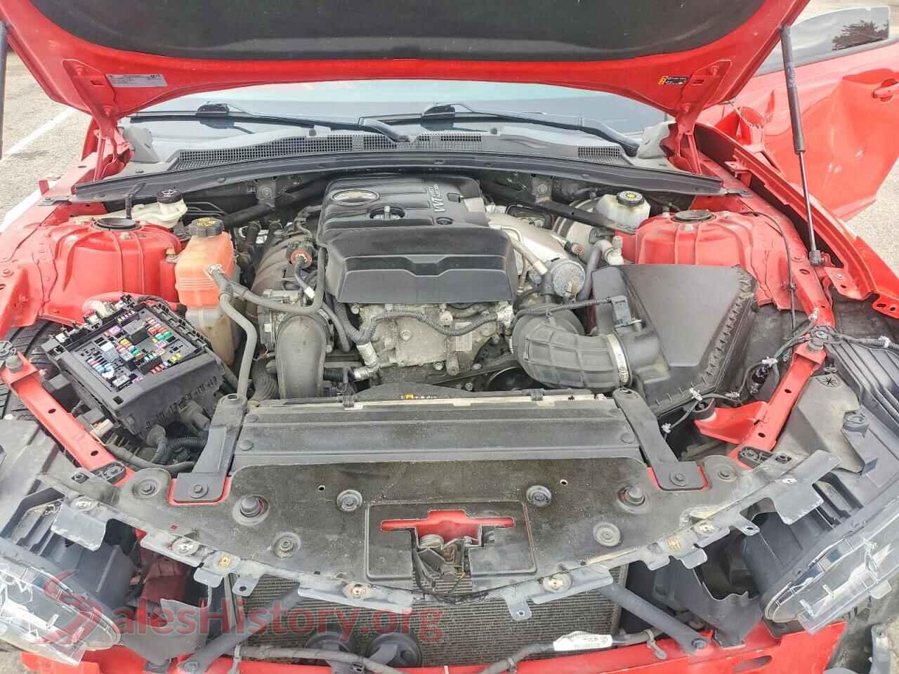 2019 CHEVROLET CAMARO VIN 1G1FB1RX8K0129139, VIN plate