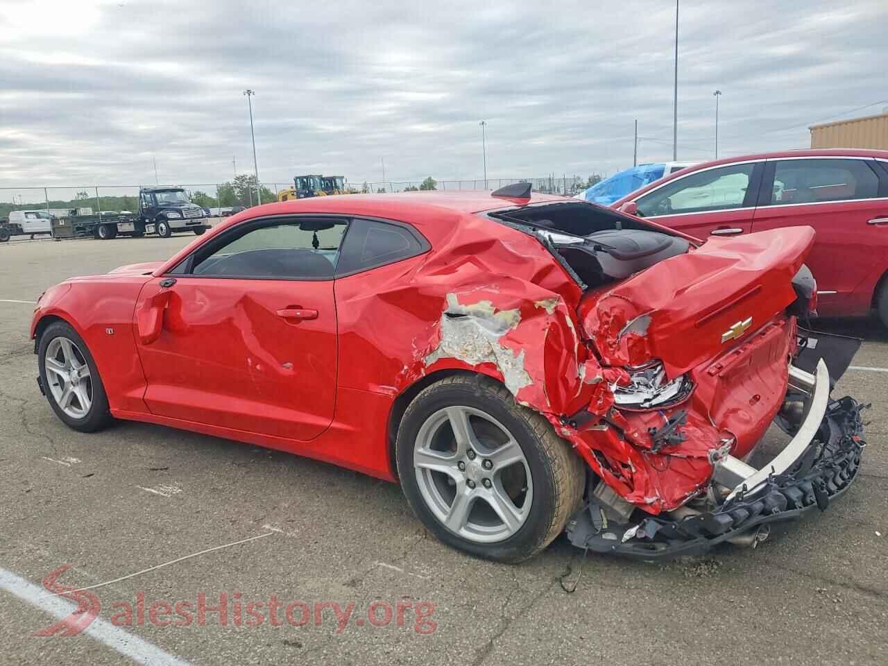 2019 CHEVROLET CAMARO VIN 1G1FB1RX8K0129139, front view