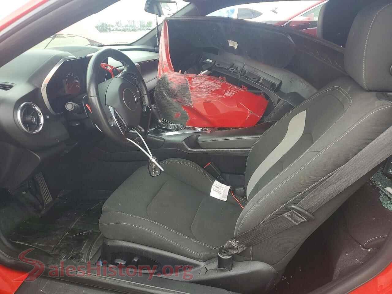 2019 CHEVROLET CAMARO VIN 1G1FB1RX8K0129139, engine bay