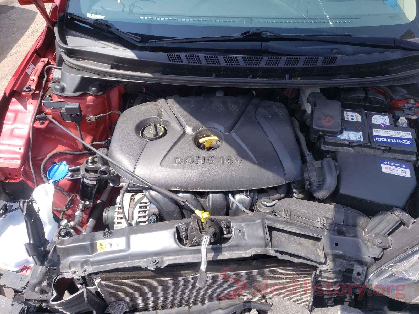 KMHDH4AE9GU520367 2016 HYUNDAI ELANTRA