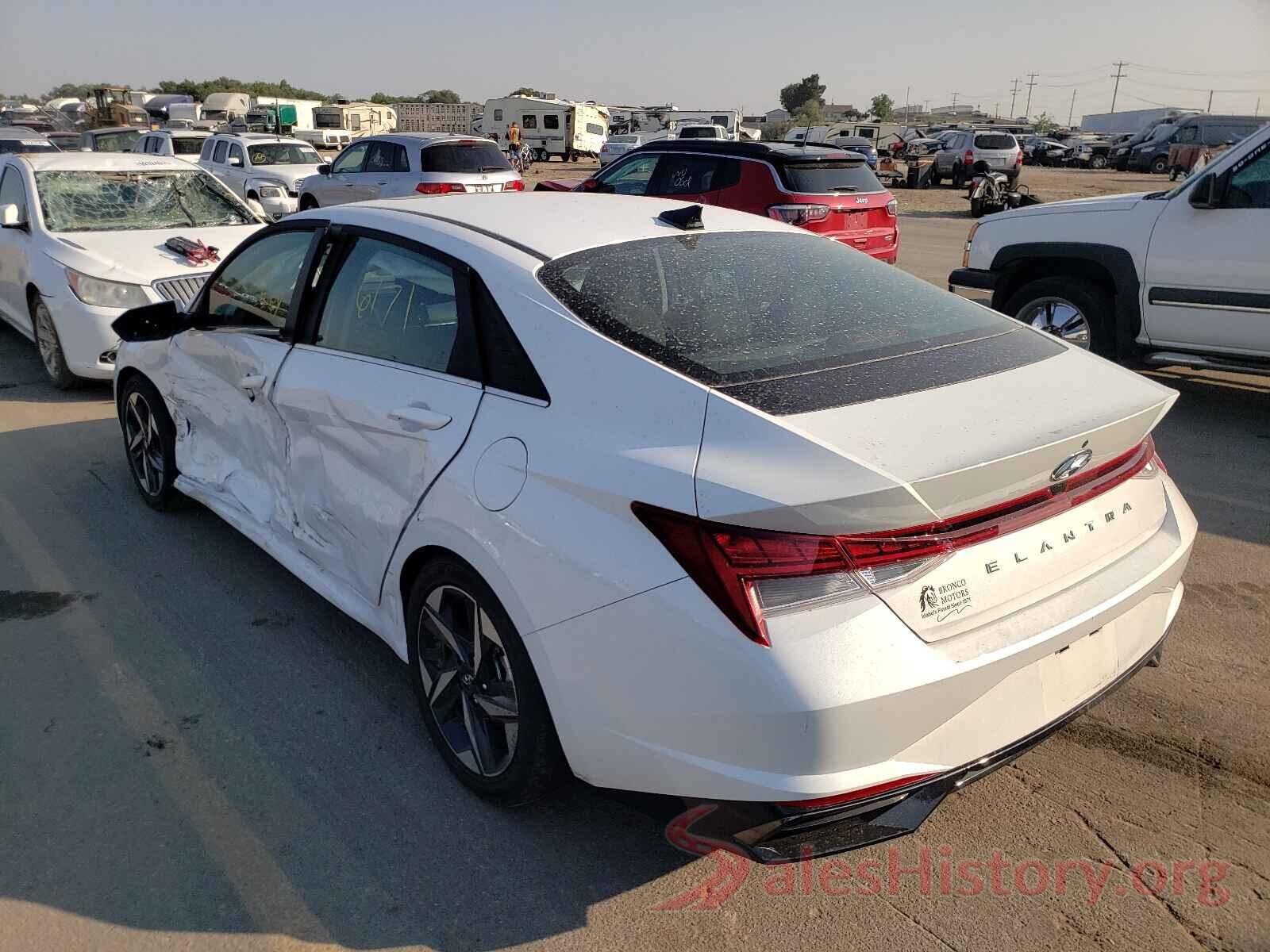 5NPLN4AGXMH002798 2021 HYUNDAI ELANTRA