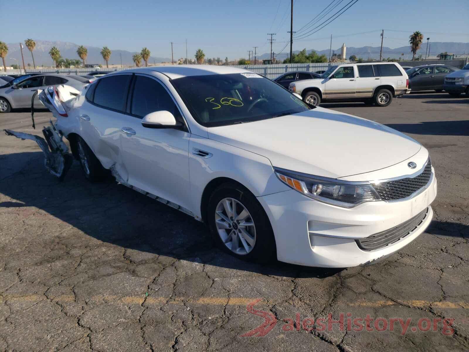 KNAGT4L3XG5104850 2016 KIA OPTIMA