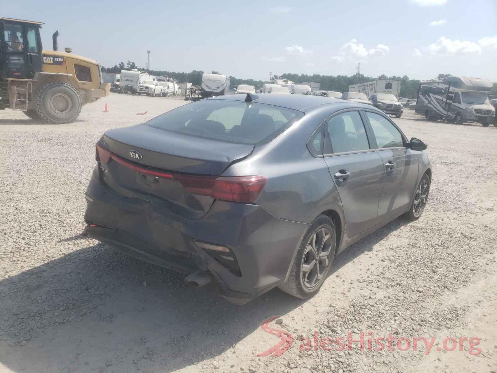 3KPF24AD1LE182168 2020 KIA FORTE