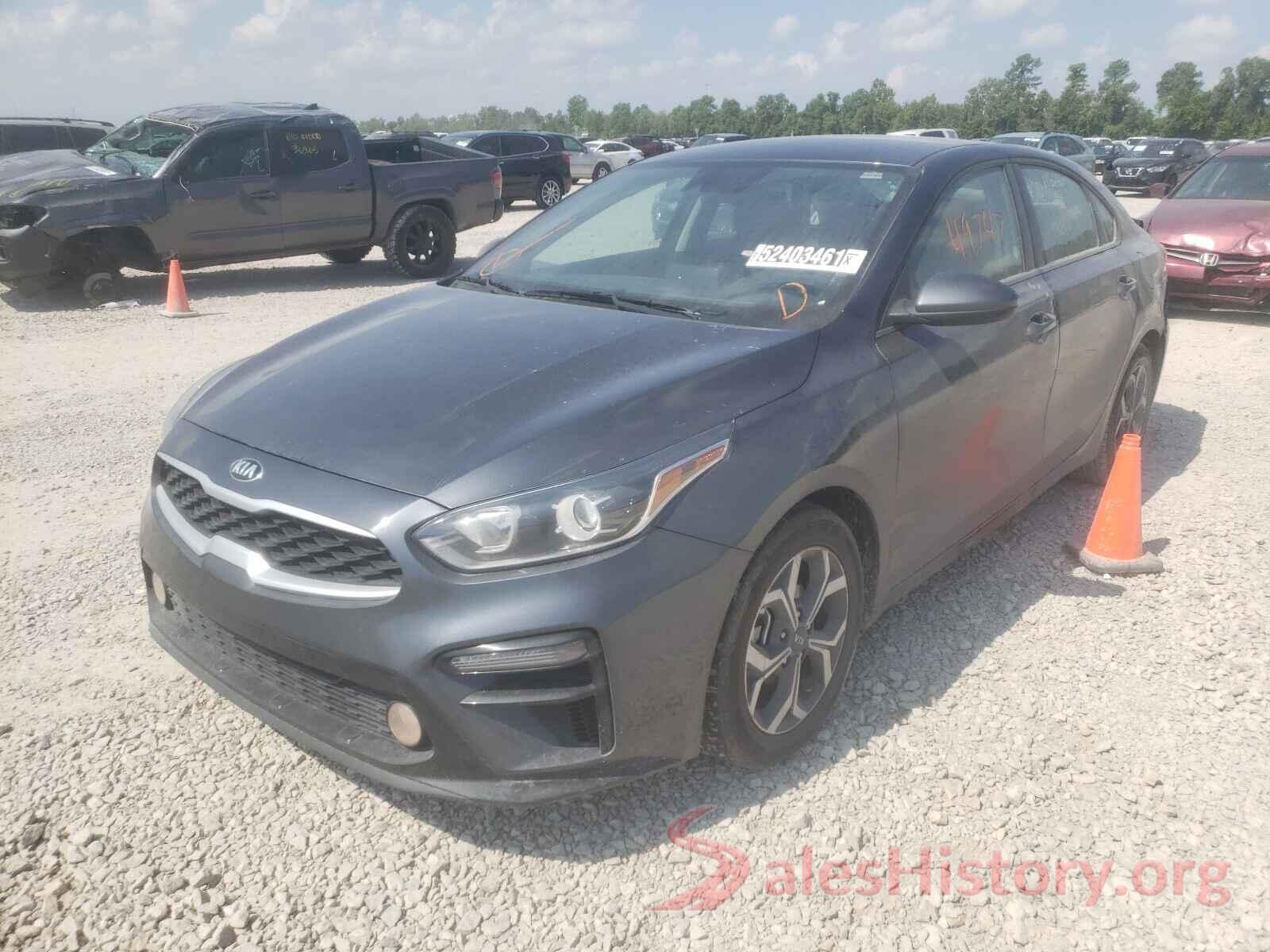 3KPF24AD1LE182168 2020 KIA FORTE