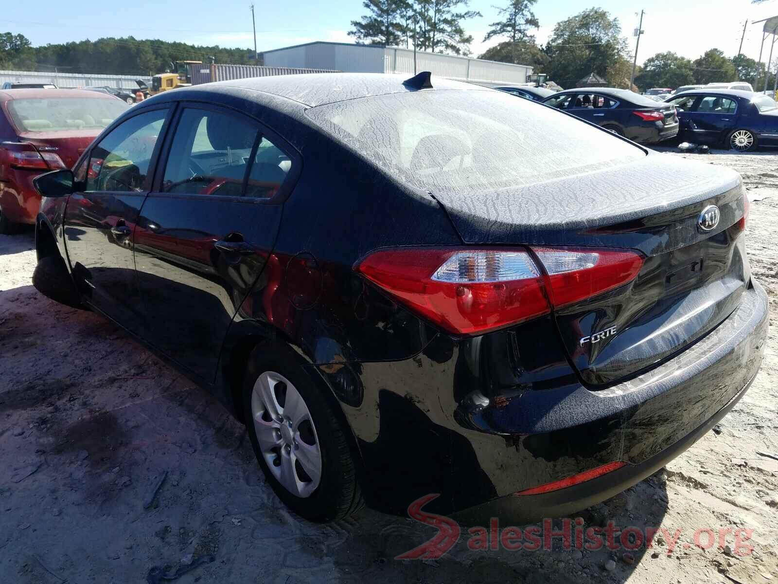 KNAFK4A65G5591323 2016 KIA FORTE