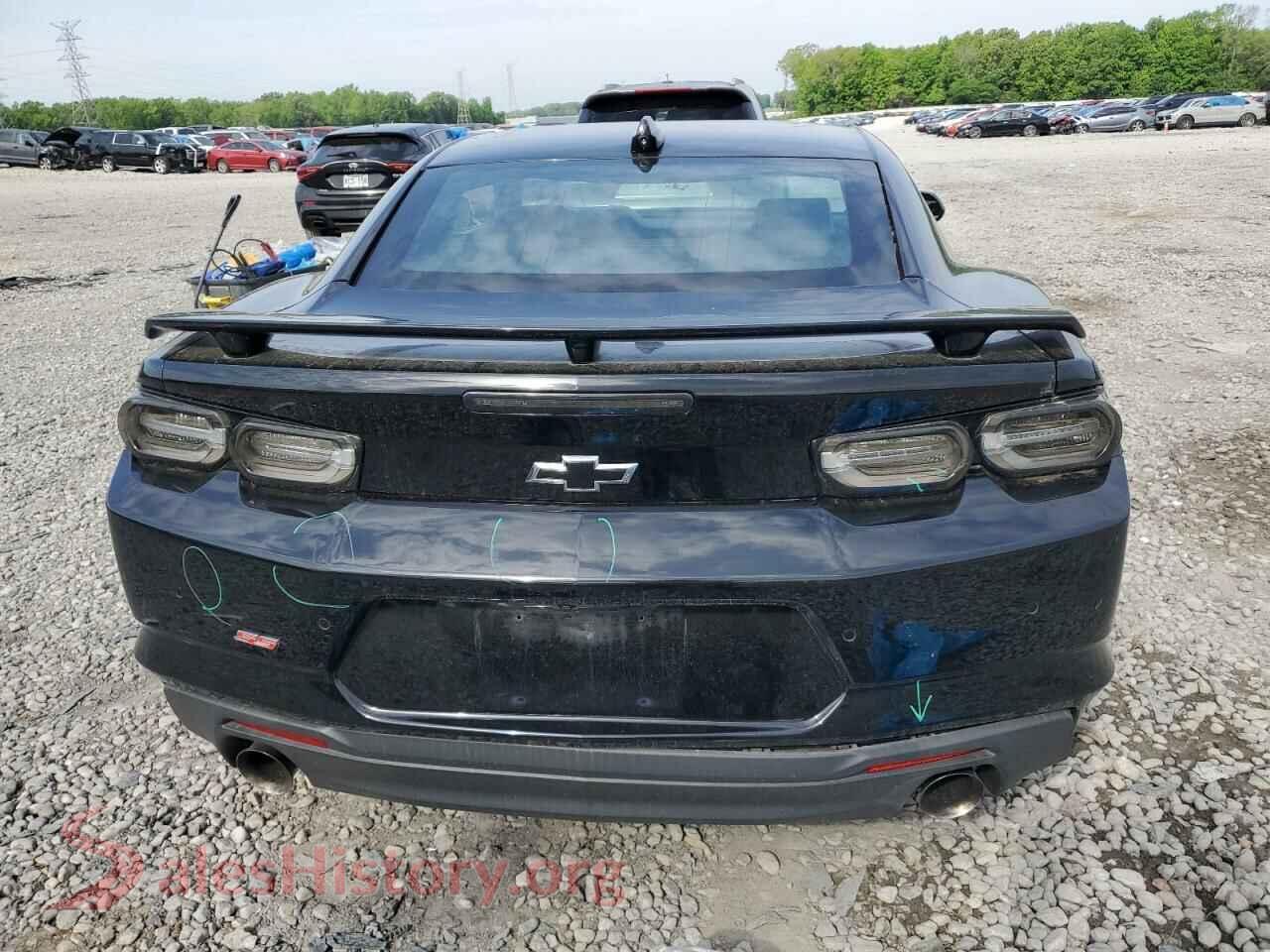 2020 CHEVROLET CAMARO VIN 1G1FH1R74L0110846, left side view