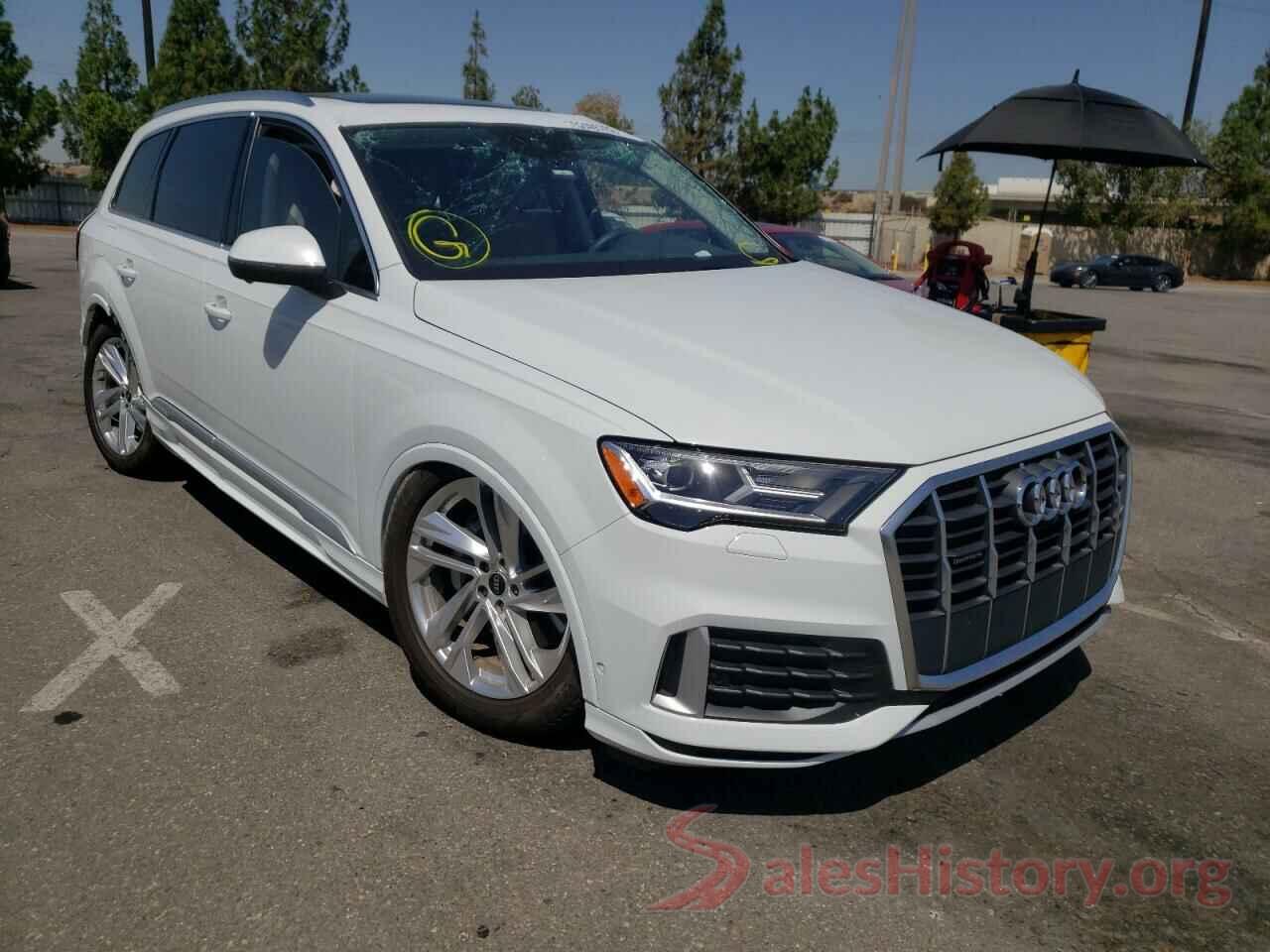 WA1AJAF7XMD033480 2021 AUDI Q7