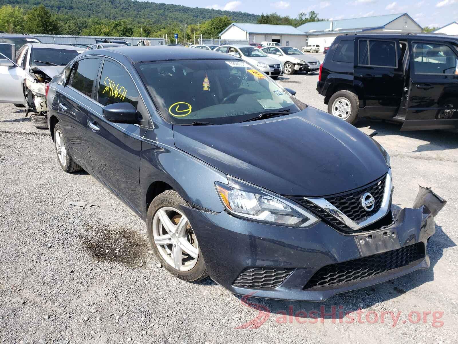 3N1AB7AP8HY330850 2017 NISSAN SENTRA