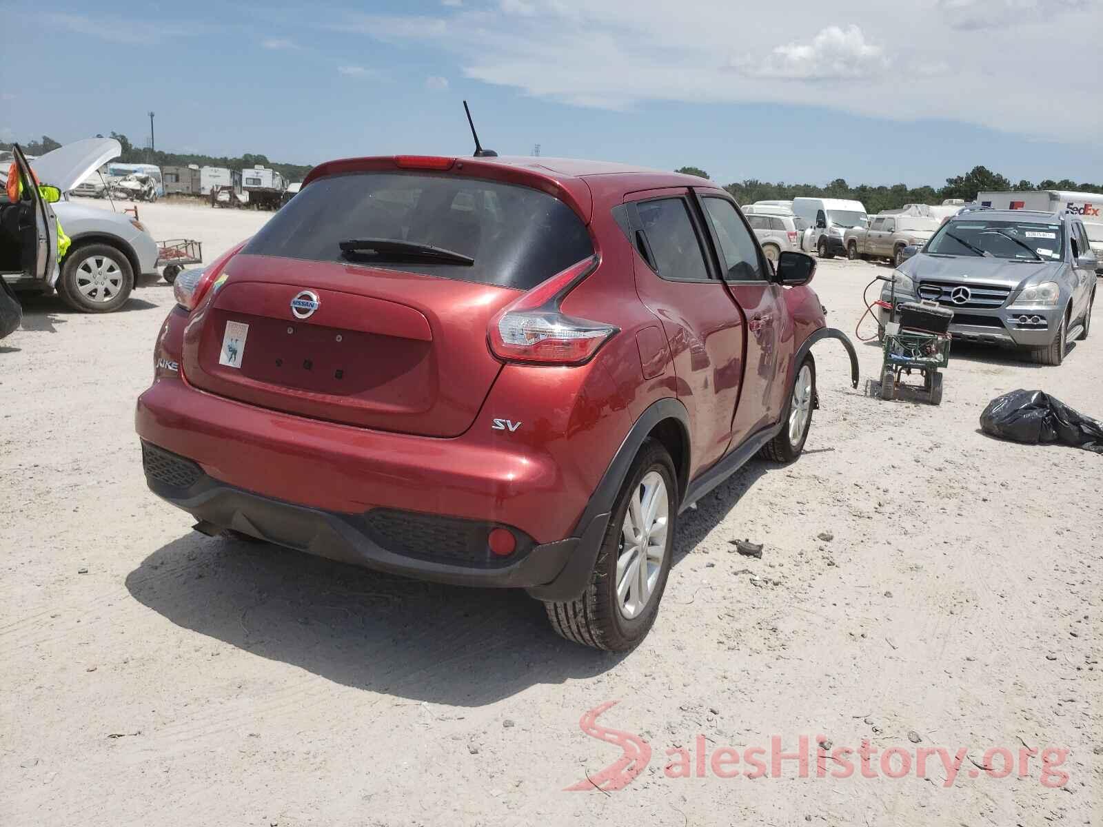 JN8AF5MR8GT609102 2016 NISSAN JUKE