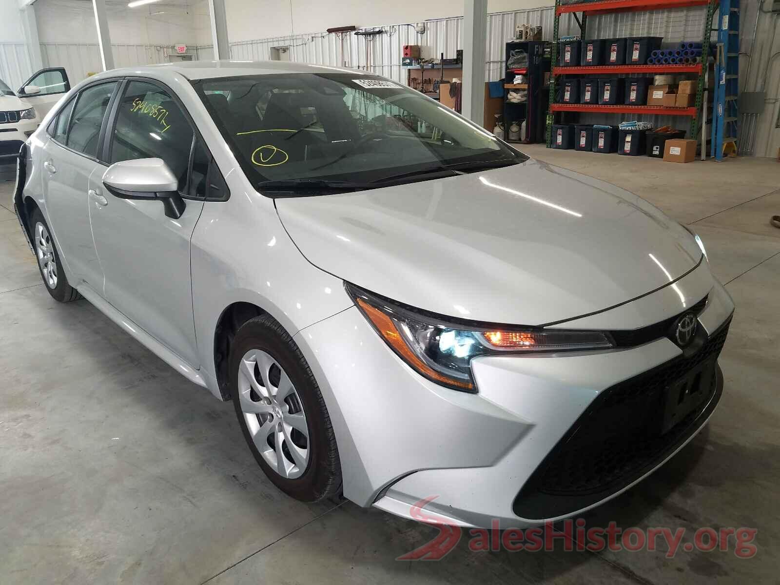 5YFEPRAE7LP106956 2020 TOYOTA COROLLA